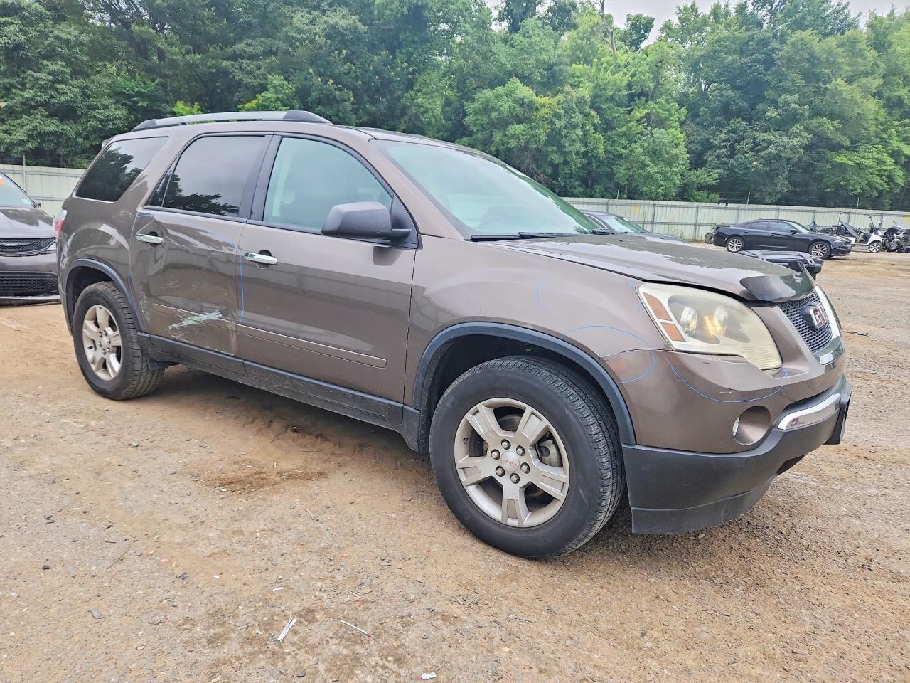 2011 Gmc Acadia Sle Tan vin: 1GKKRPED6BJ253716