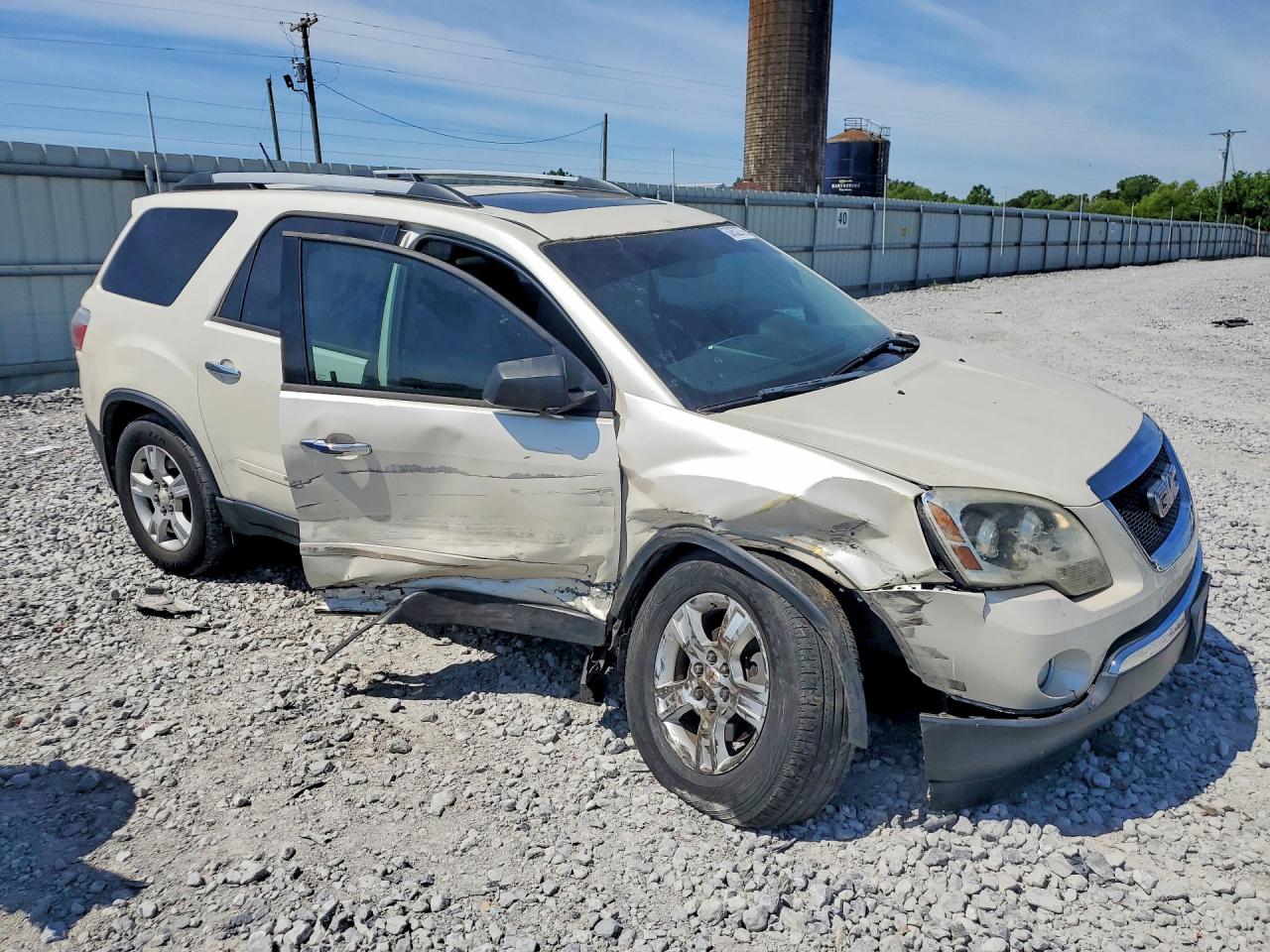 2011 Gmc Acadia Sle Cream vin: 1GKKRPED6BJ294525
