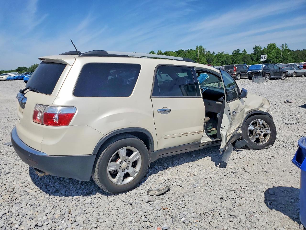 2011 Gmc Acadia Sle Cream vin: 1GKKRPED6BJ294525