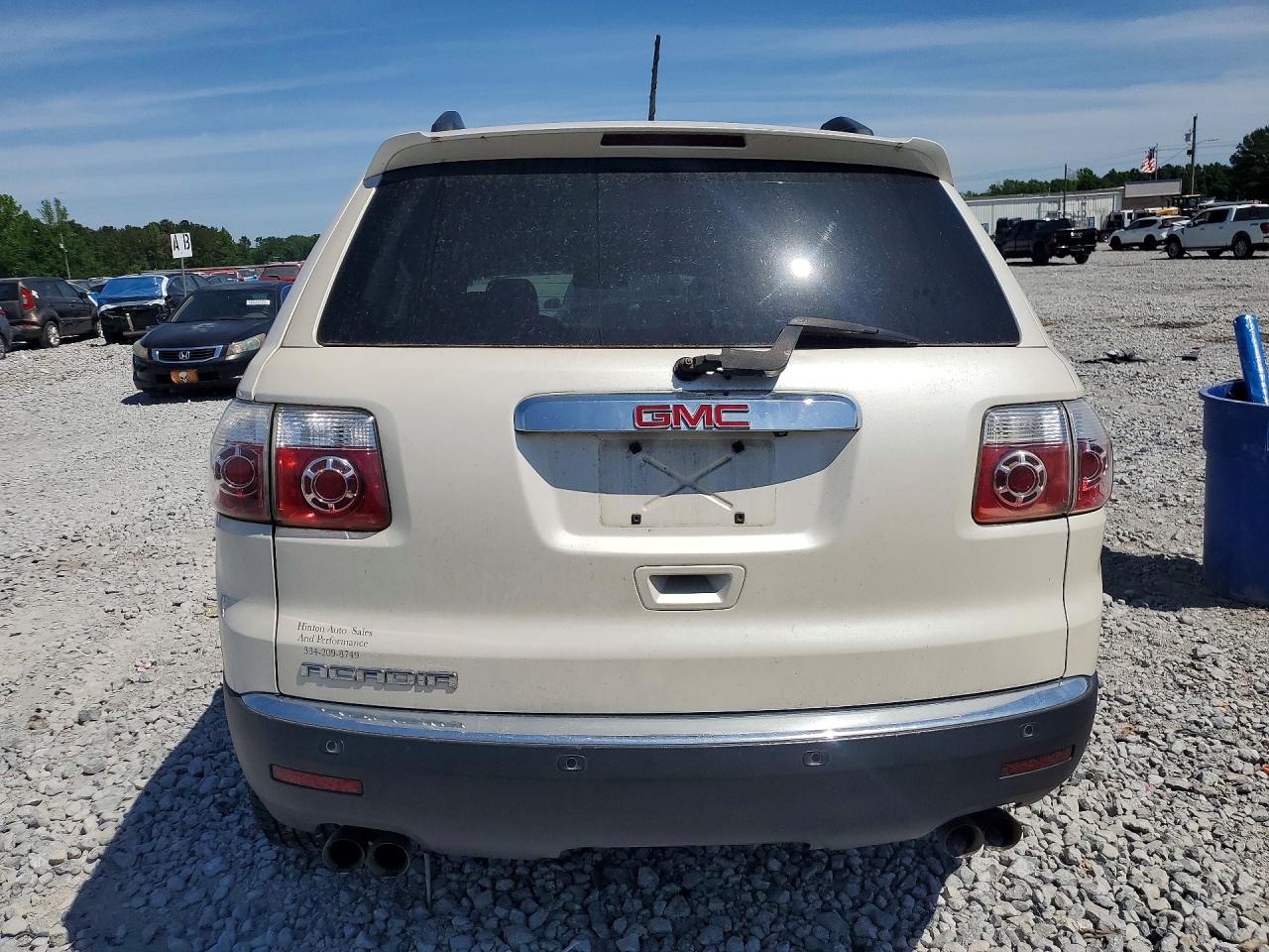 2011 Gmc Acadia Sle Cream vin: 1GKKRPED6BJ294525