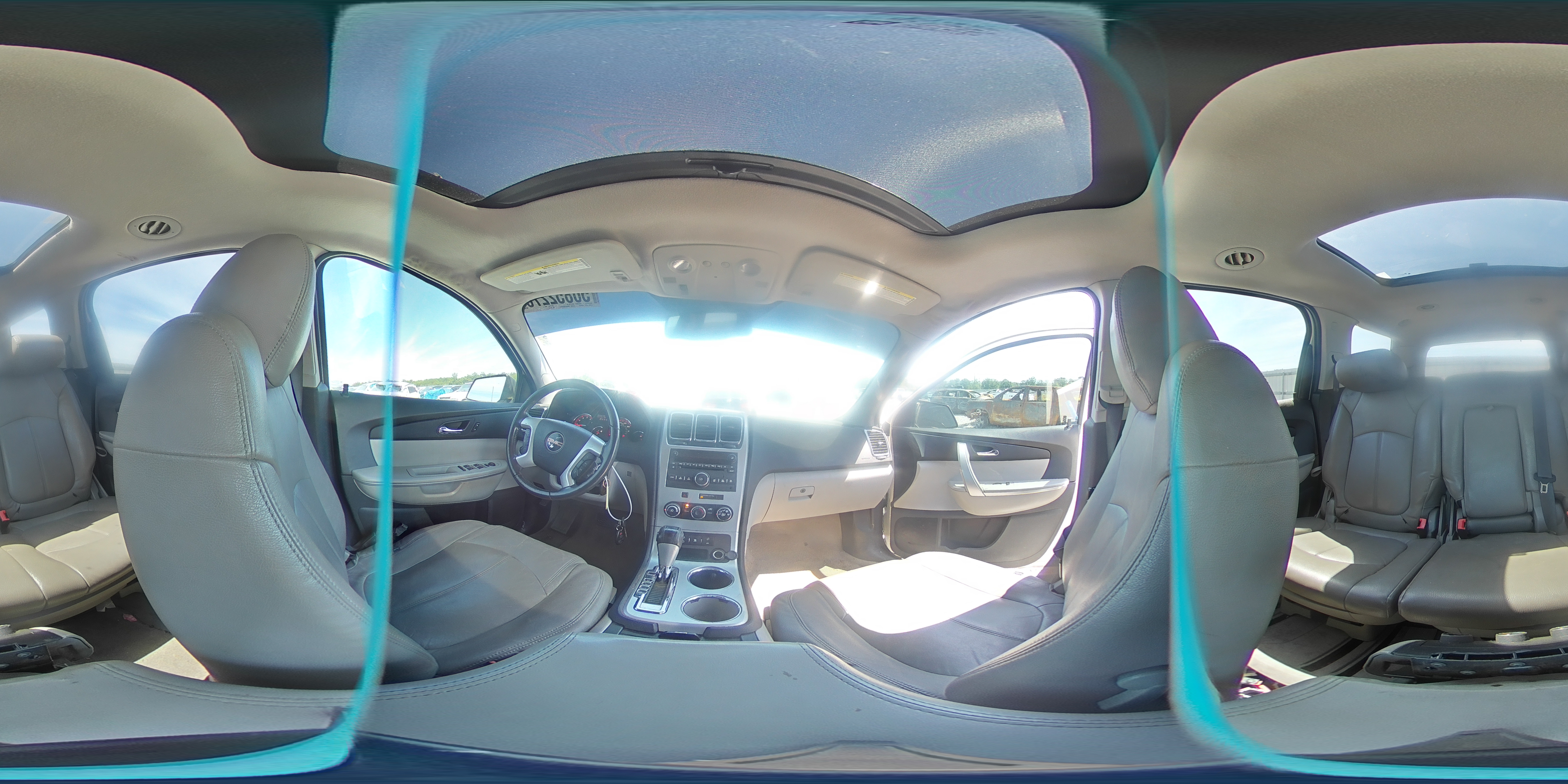 2011 Gmc Acadia Sle Cream vin: 1GKKRPED6BJ294525