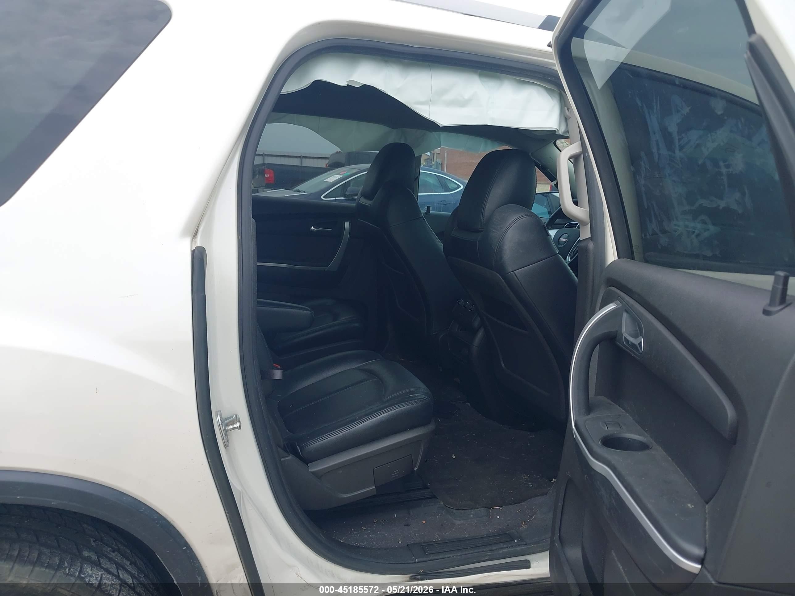 2011 Gmc Acadia Sle Белый vin: 1GKKRPED6BJ356814