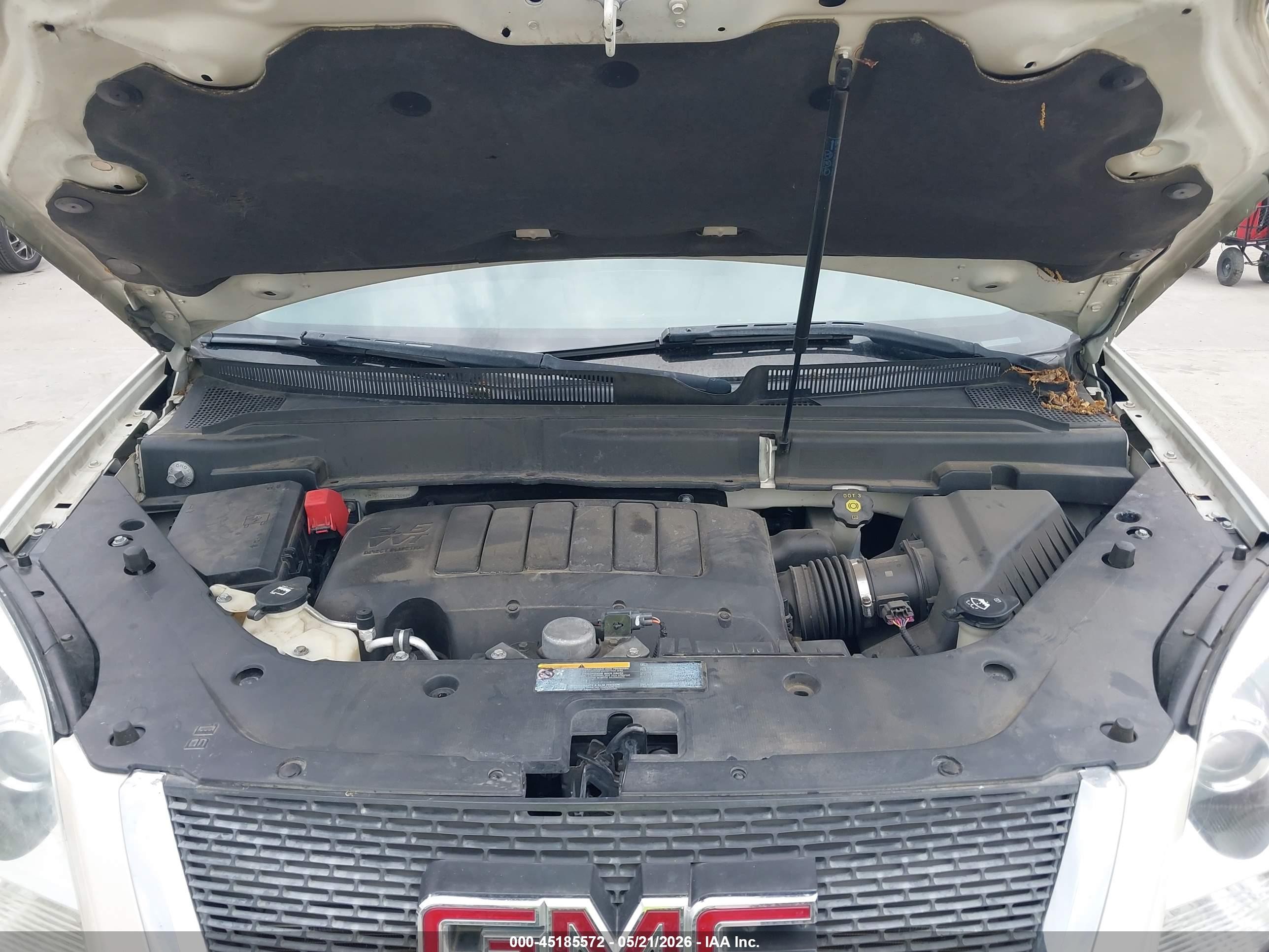 2011 Gmc Acadia Sle Белый vin: 1GKKRPED6BJ356814