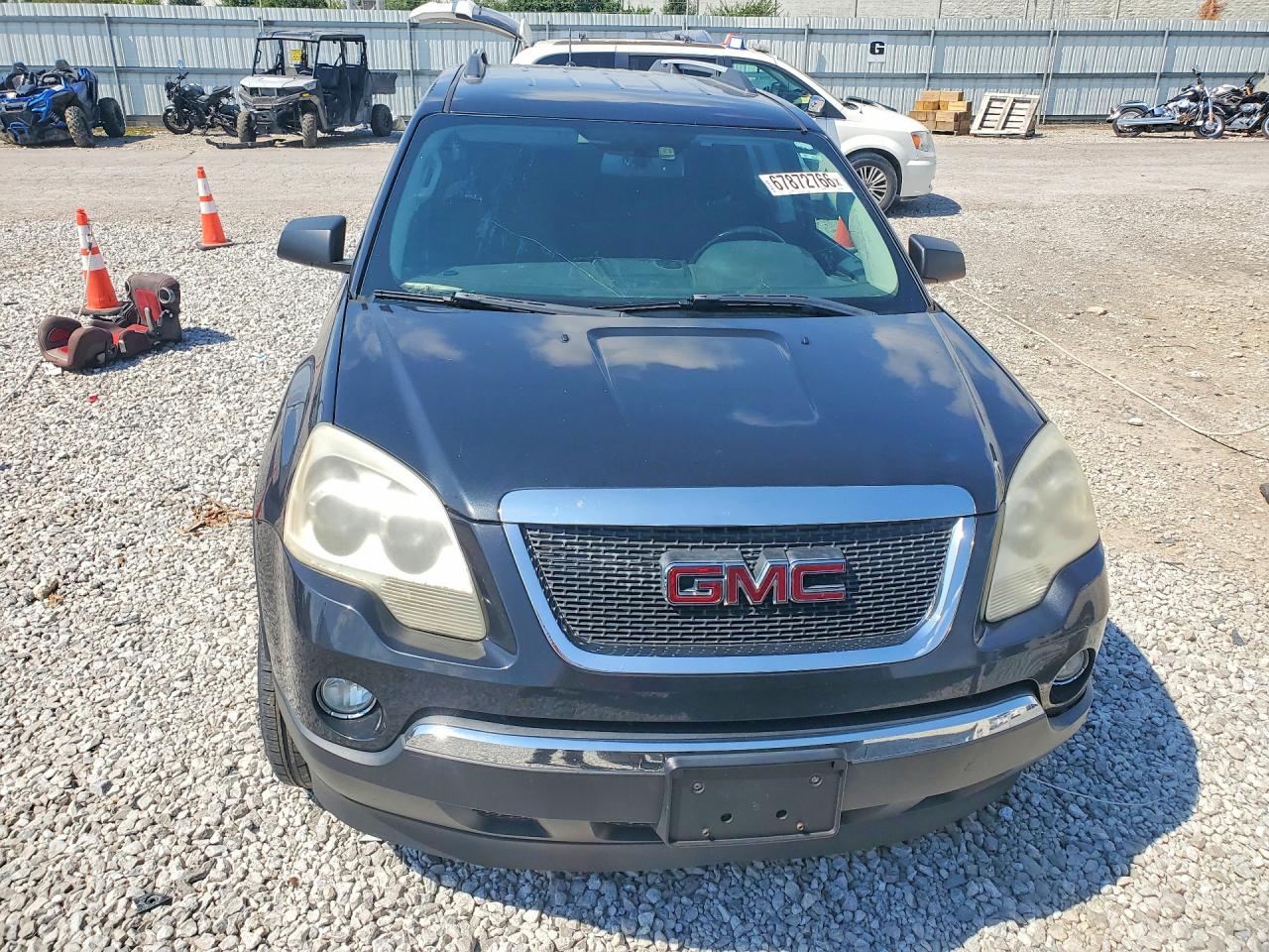 2011 Gmc Acadia Sle Black vin: 1GKKRPED6BJ406031