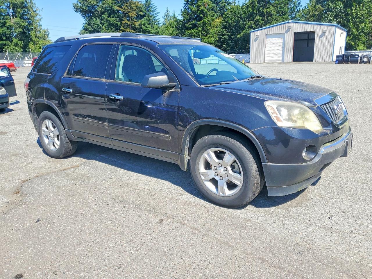 2012 Gmc Acadia Sle Black vin: 1GKKRPED6CJ191722