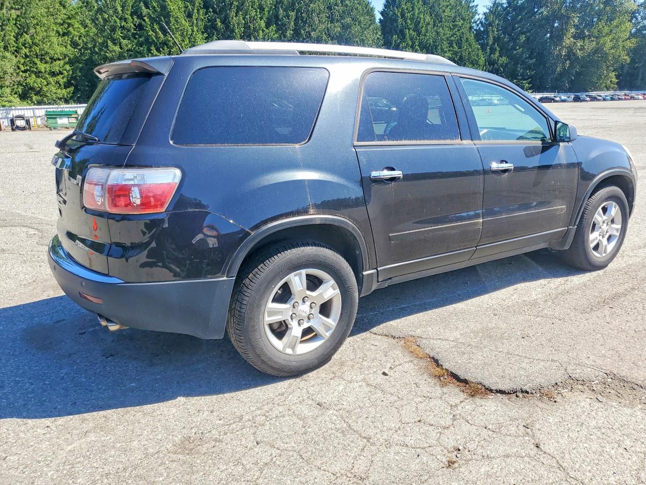 2012 Gmc Acadia Sle Black vin: 1GKKRPED6CJ191722