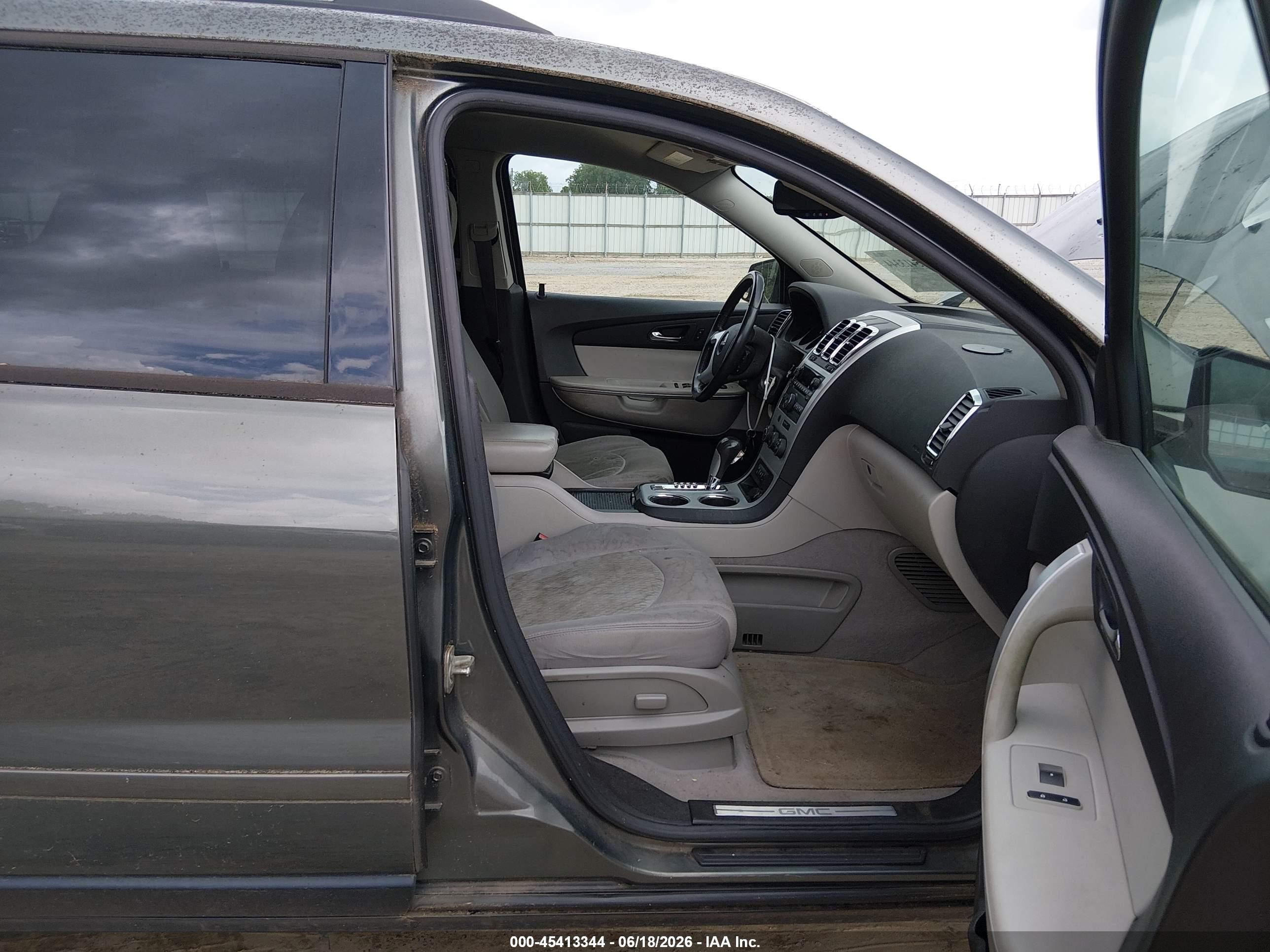 2011 Gmc Acadia Sle Green vin: 1GKKRPED8BJ212066
