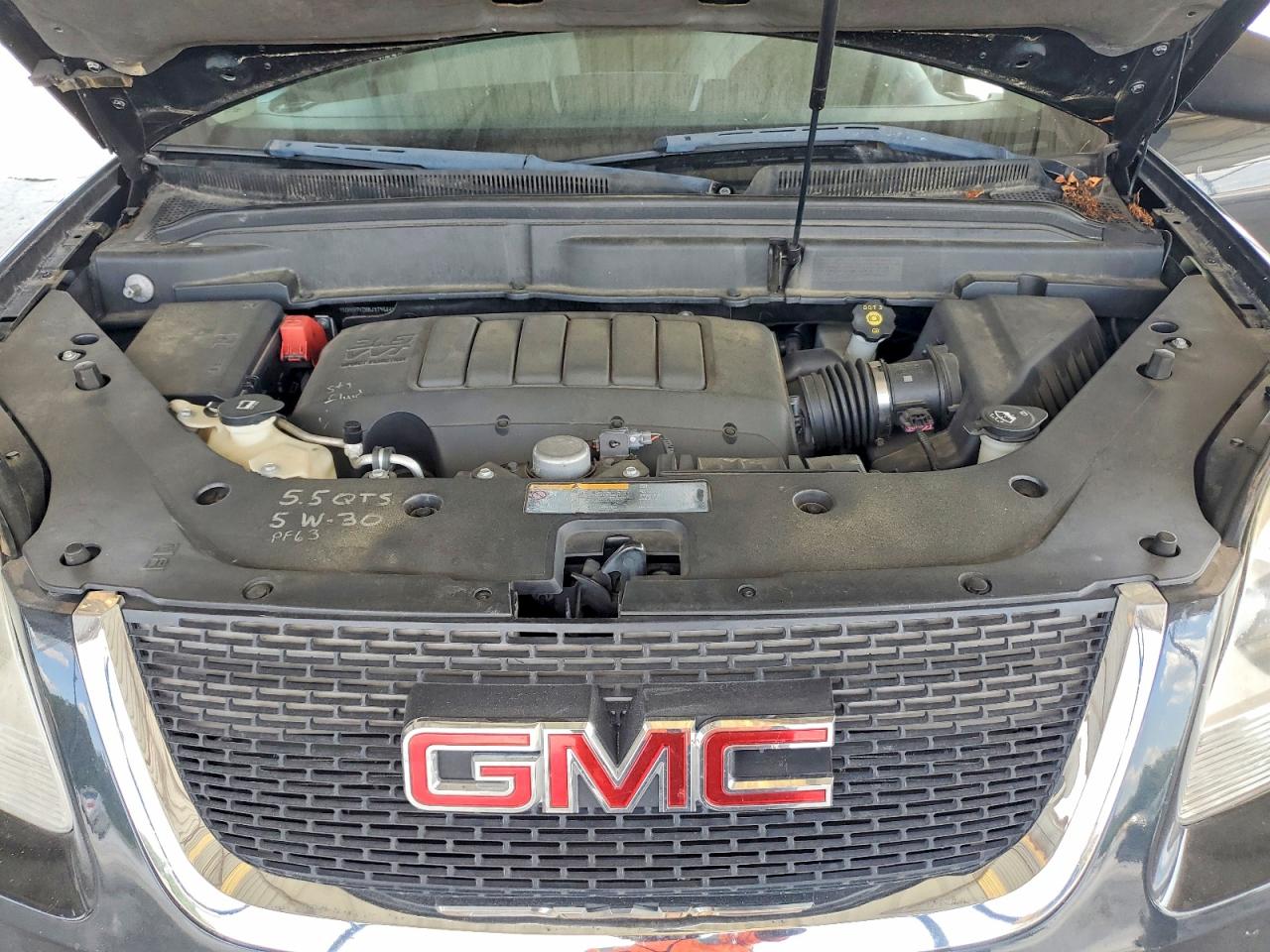 2011 Gmc Acadia Sle Black vin: 1GKKRPED8BJ279864