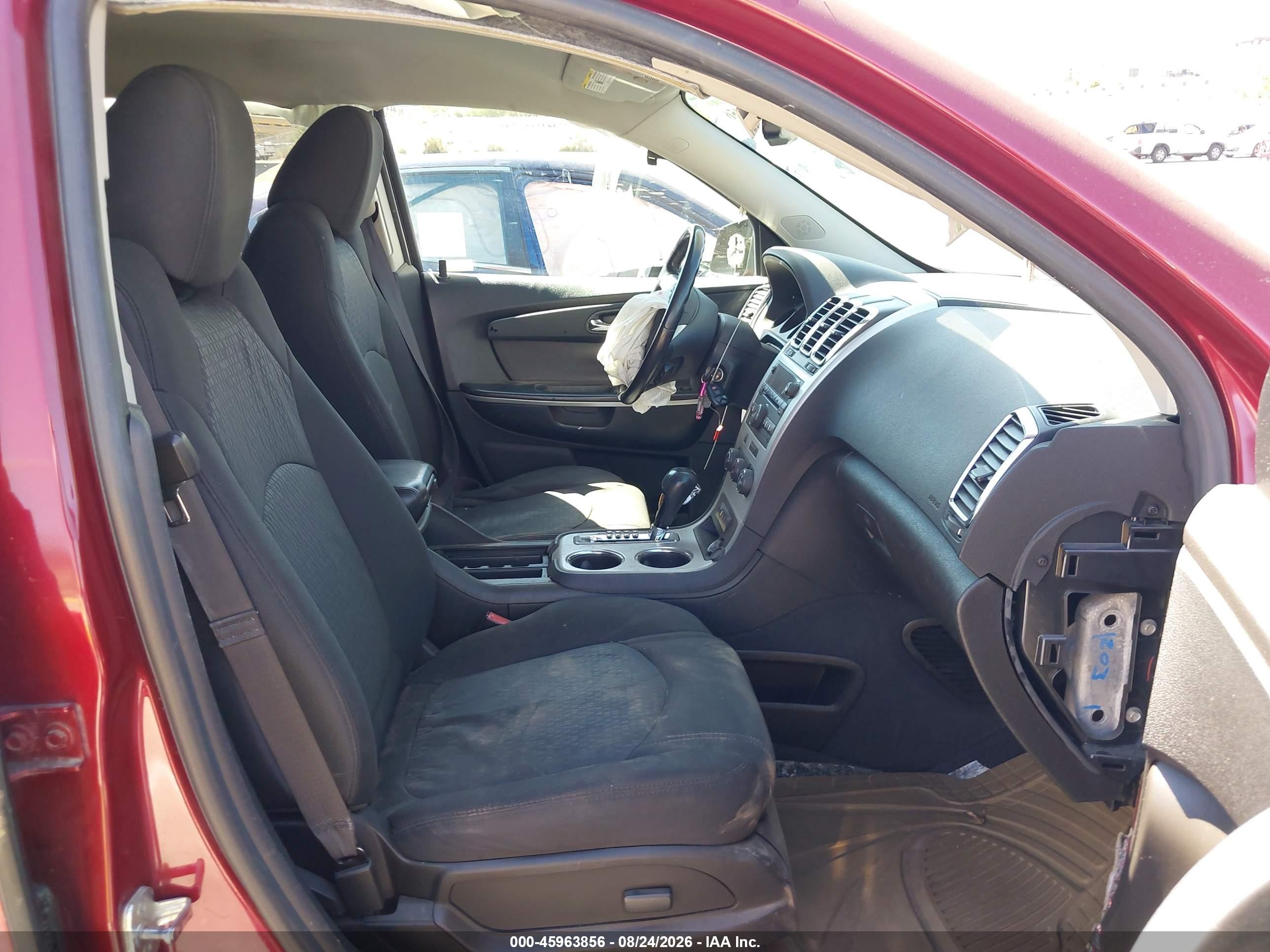 2011 Gmc Acadia Sle Burgundy vin: 1GKKRPED9BJ144196