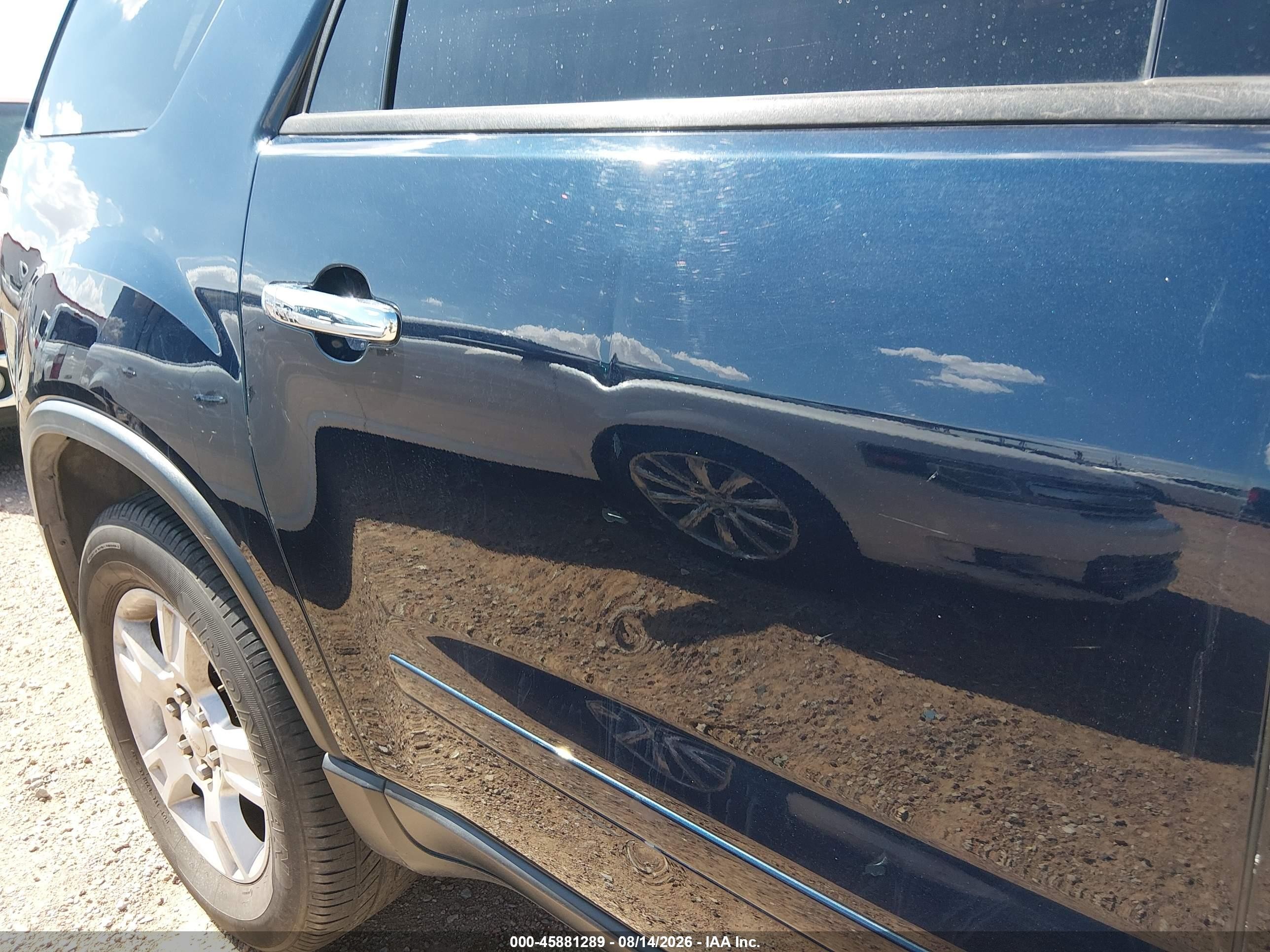 2011 Gmc Acadia Sle Синий vin: 1GKKRPED9BJ399804