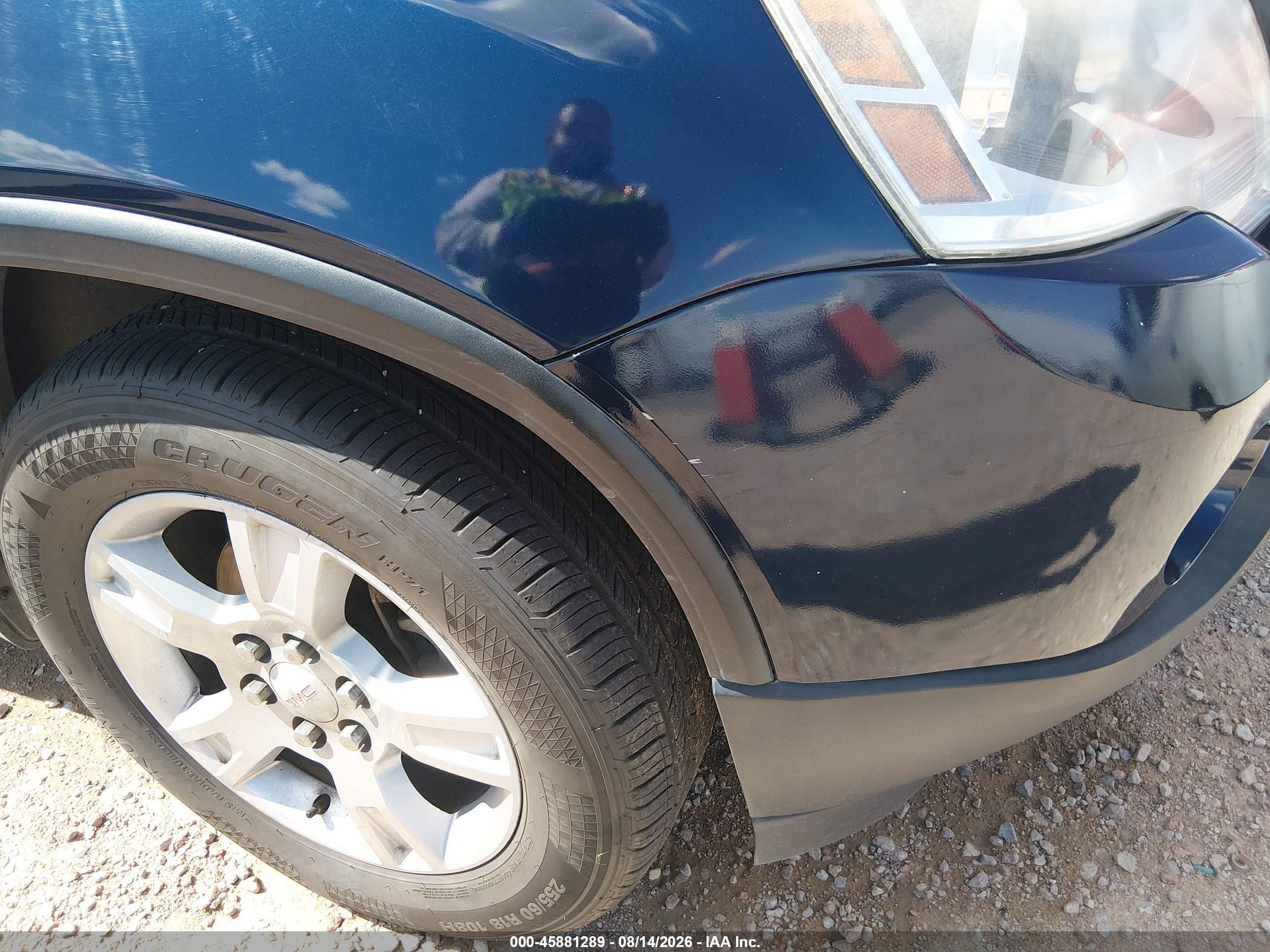 2011 Gmc Acadia Sle Синий vin: 1GKKRPED9BJ399804