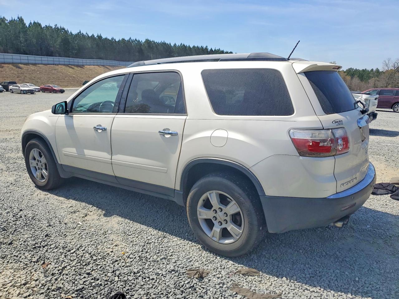 2012 Gmc Acadia Sle Белый vin: 1GKKRPED9CJ201496