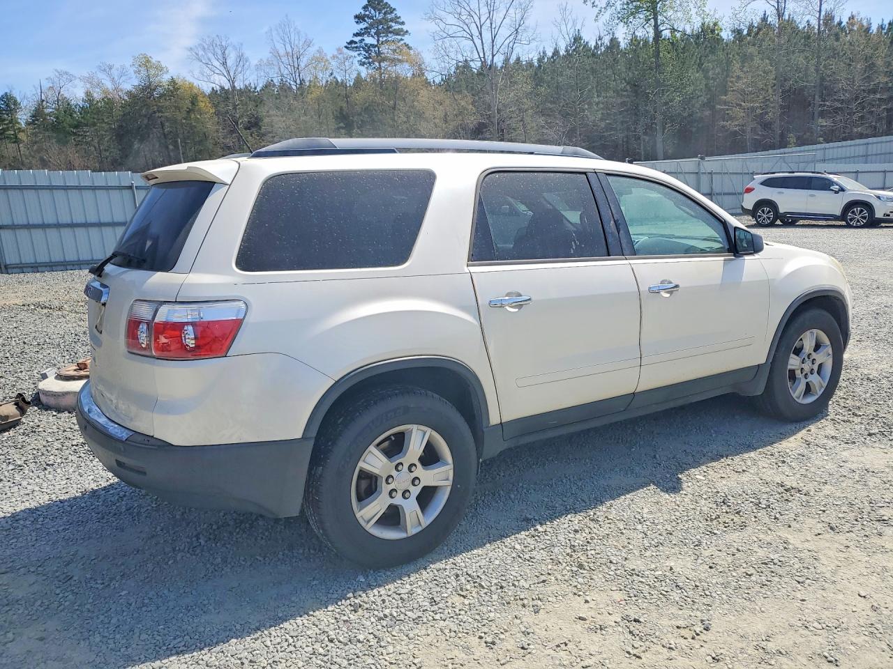 2012 Gmc Acadia Sle Белый vin: 1GKKRPED9CJ201496