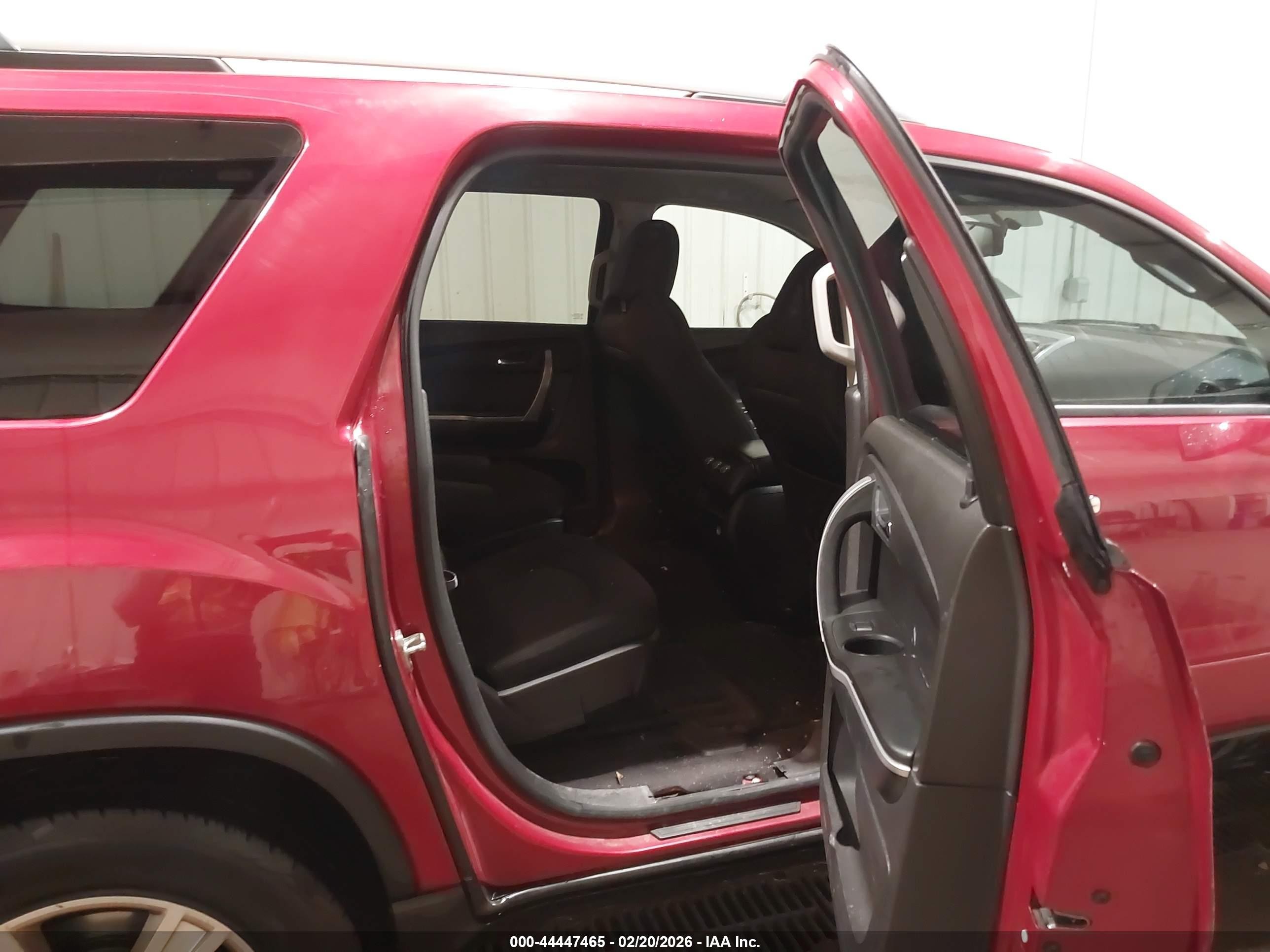 2012 Gmc Acadia Sle Red vin: 1GKKRPED9CJ235129