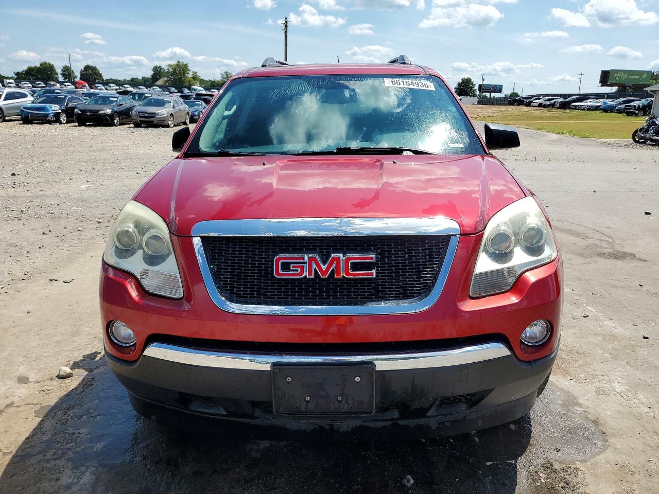 2012 Gmc Acadia Sle Maroon vin: 1GKKRPED9CJ300660