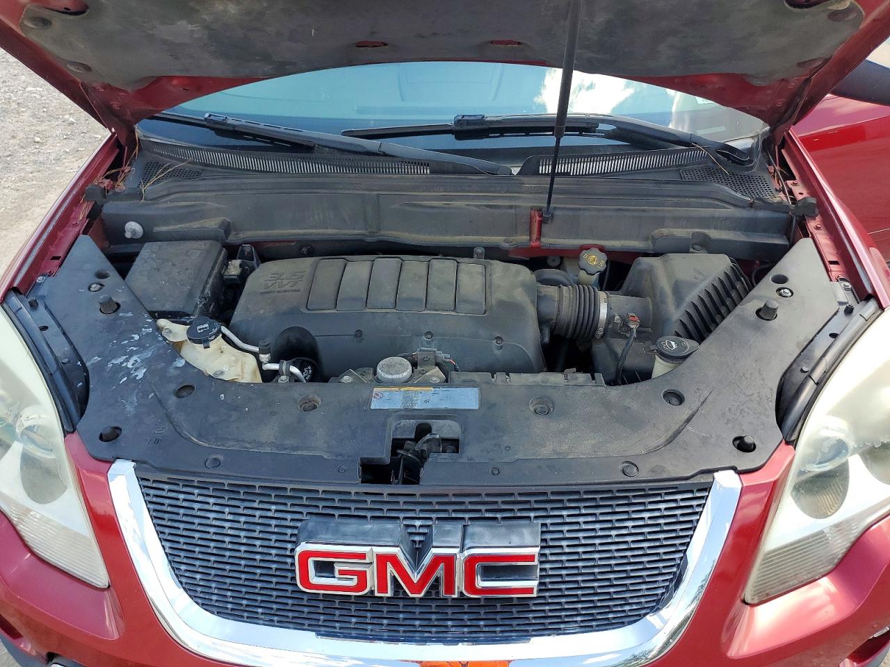 2012 Gmc Acadia Sle Maroon vin: 1GKKRPED9CJ300660
