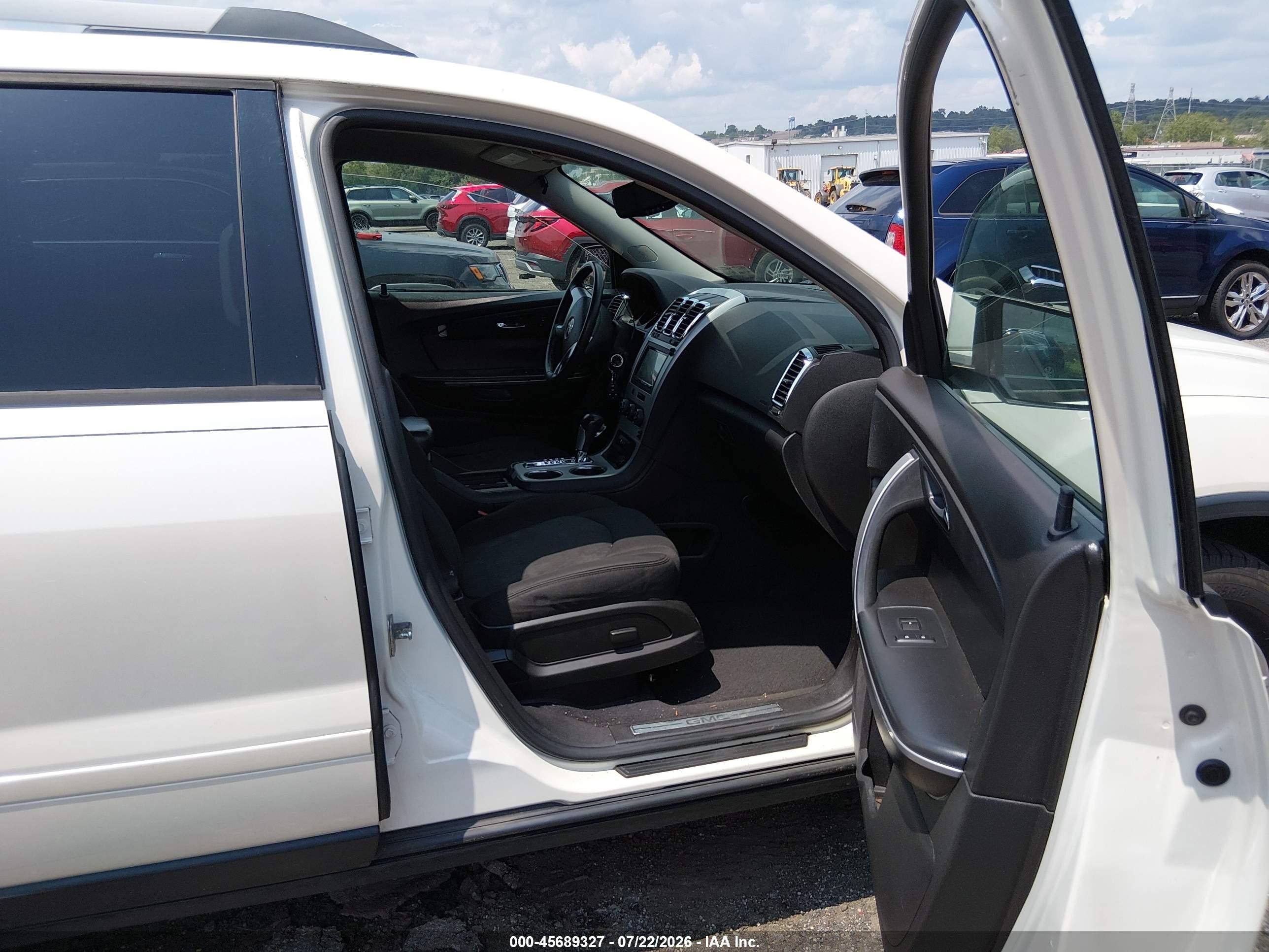 2011 Gmc Acadia Sle Белый vin: 1GKKRPEDXBJ149133