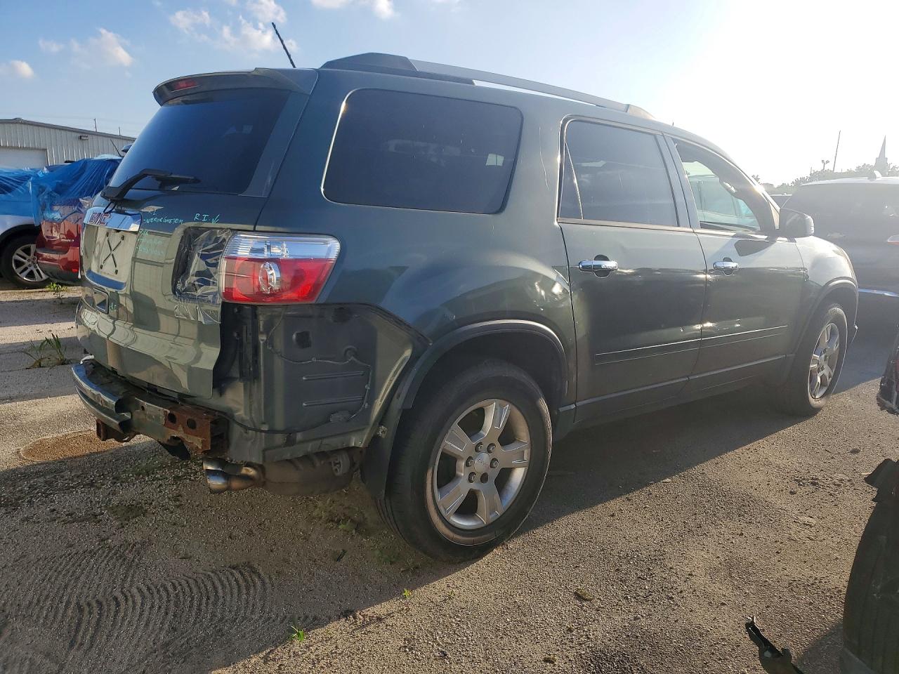 2011 Gmc Acadia Sle Зеленый vin: 1GKKRPEDXBJ165686