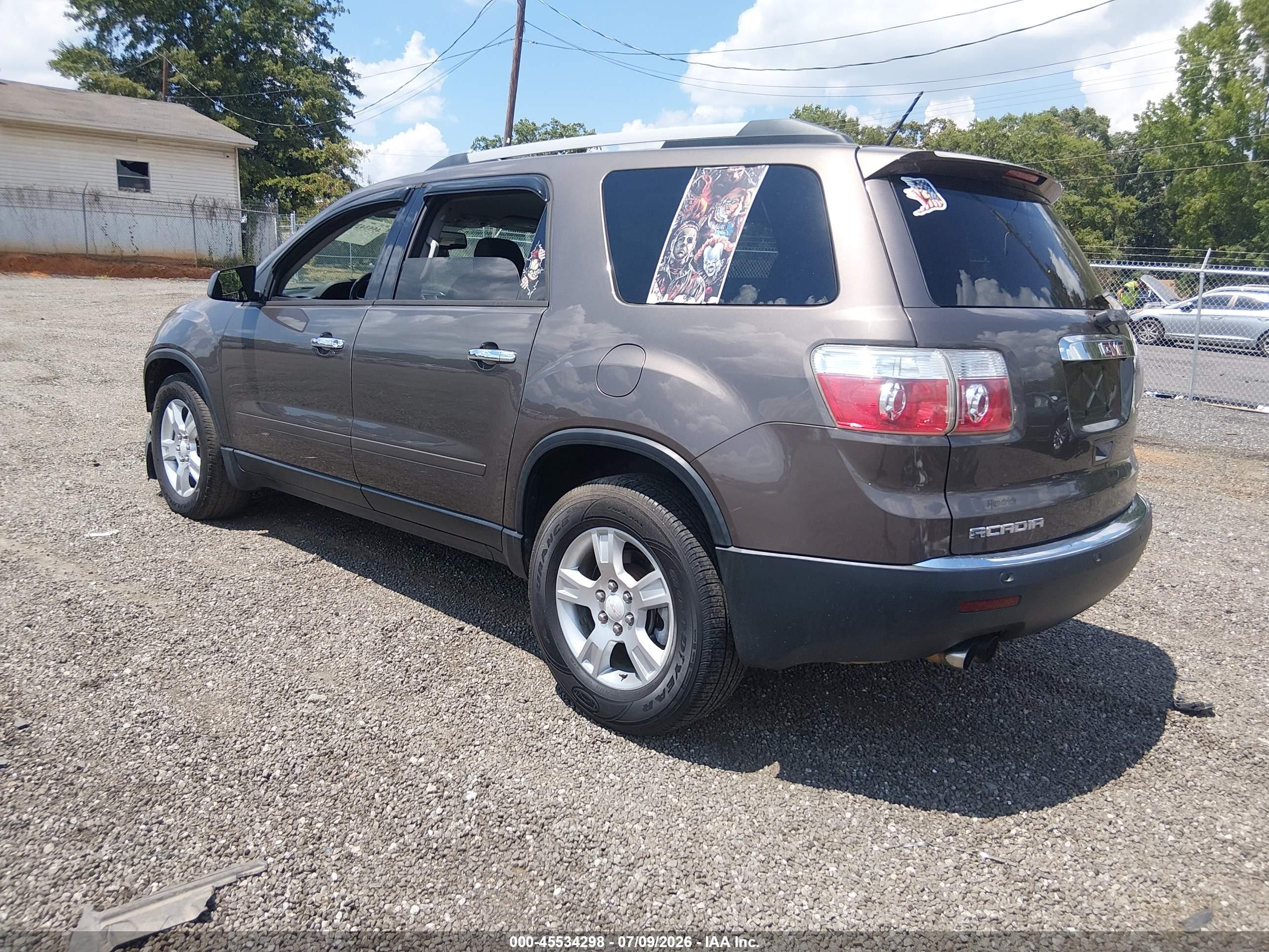2011 Gmc Acadia Sle Black vin: 1GKKRPEDXBJ333472