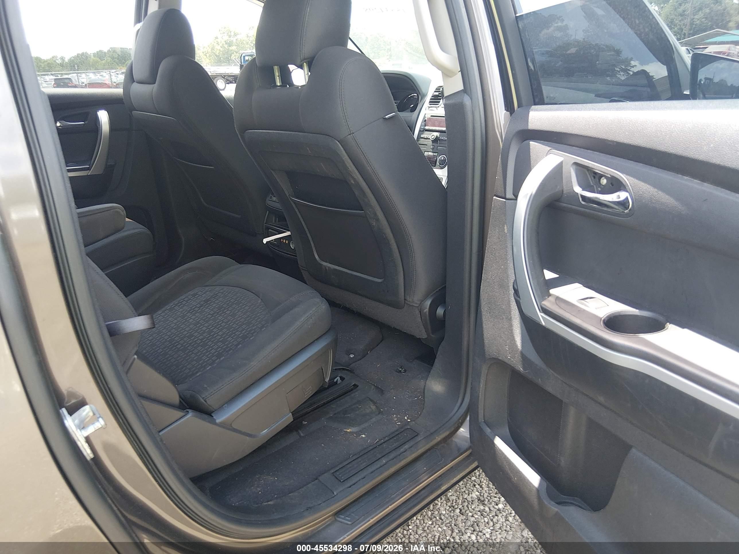 2011 Gmc Acadia Sle Black vin: 1GKKRPEDXBJ333472