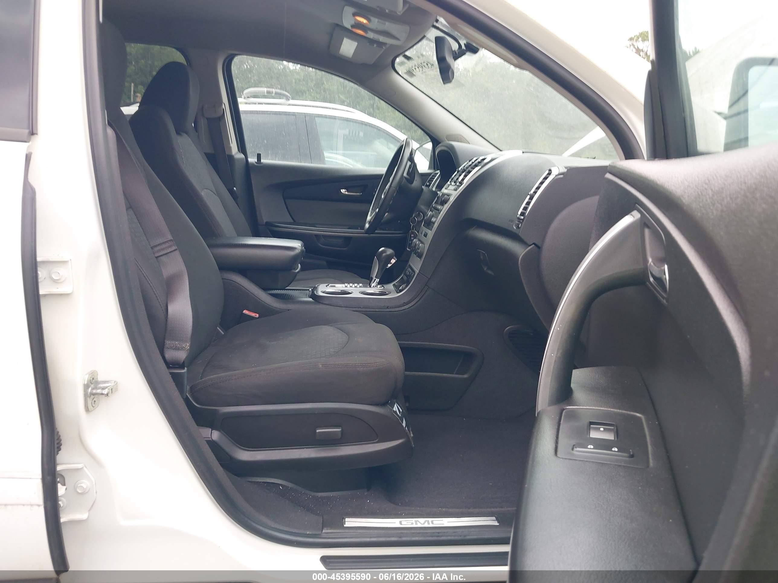 2012 Gmc Acadia Sle White vin: 1GKKRPEDXCJ323915