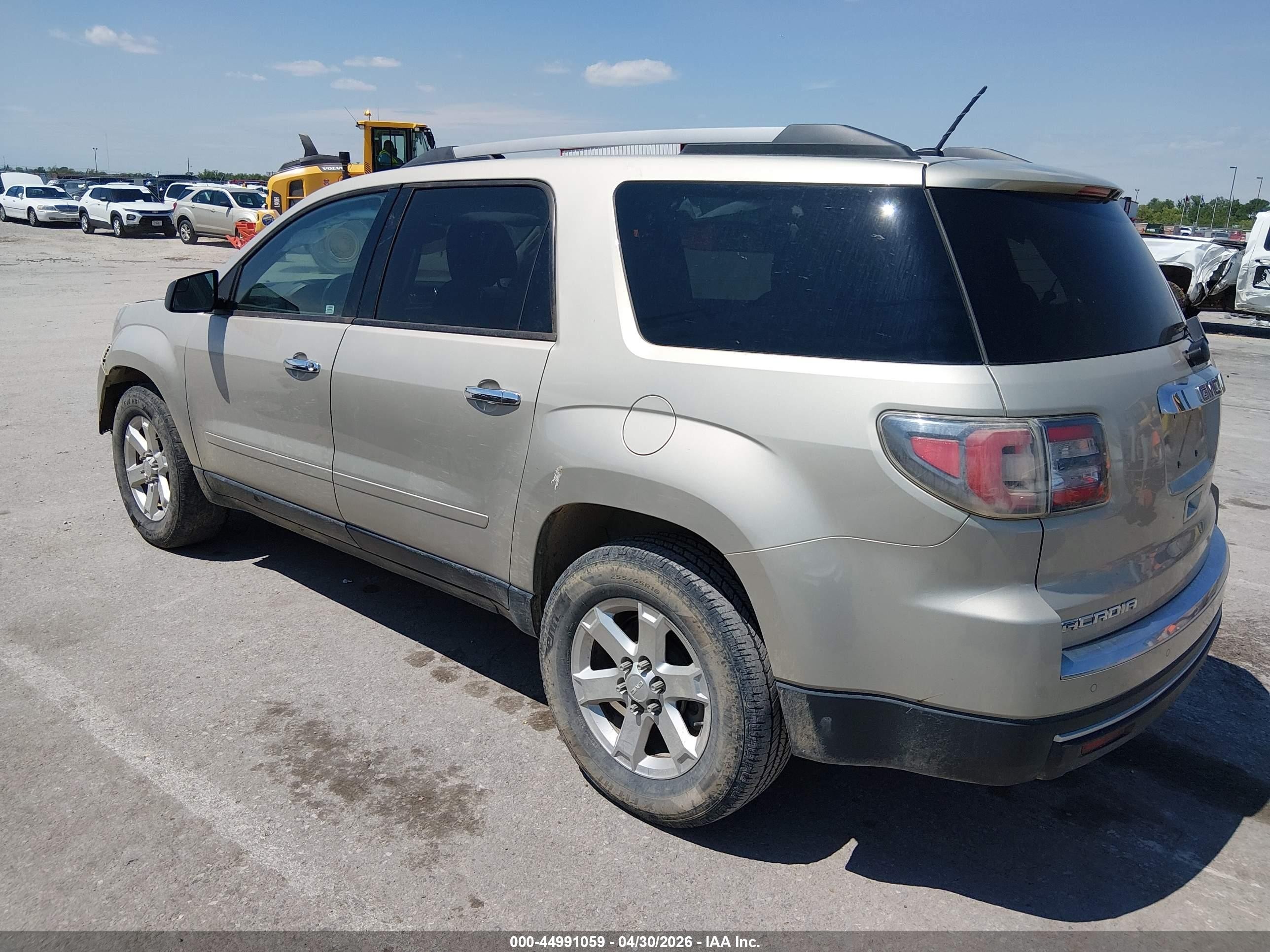 2014 Gmc Acadia Sle-2 Beige vin: 1GKKRPKD0EJ196714