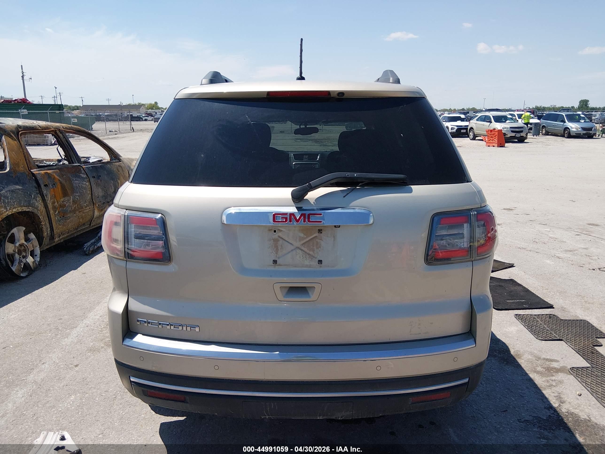 2014 Gmc Acadia Sle-2 Beige vin: 1GKKRPKD0EJ196714