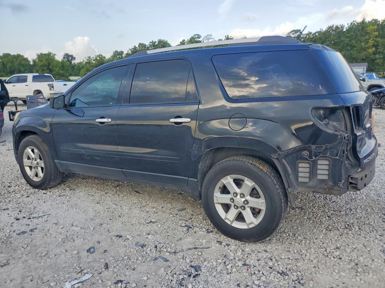 2015 Gmc Acadia Sle Black vin: 1GKKRPKD0FJ148910