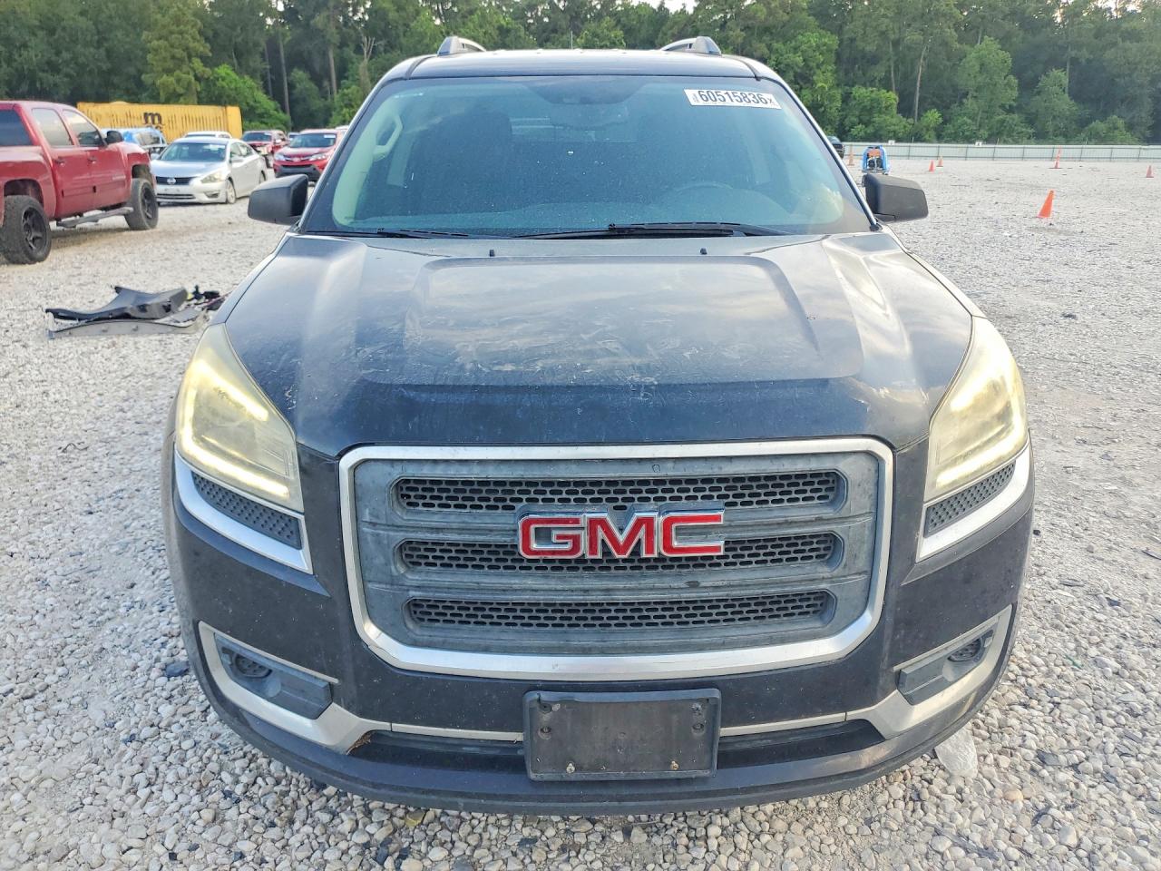 2015 Gmc Acadia Sle Black vin: 1GKKRPKD0FJ148910