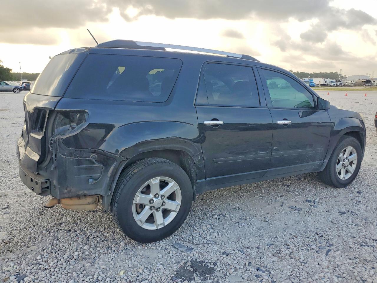 2015 Gmc Acadia Sle Black vin: 1GKKRPKD0FJ148910