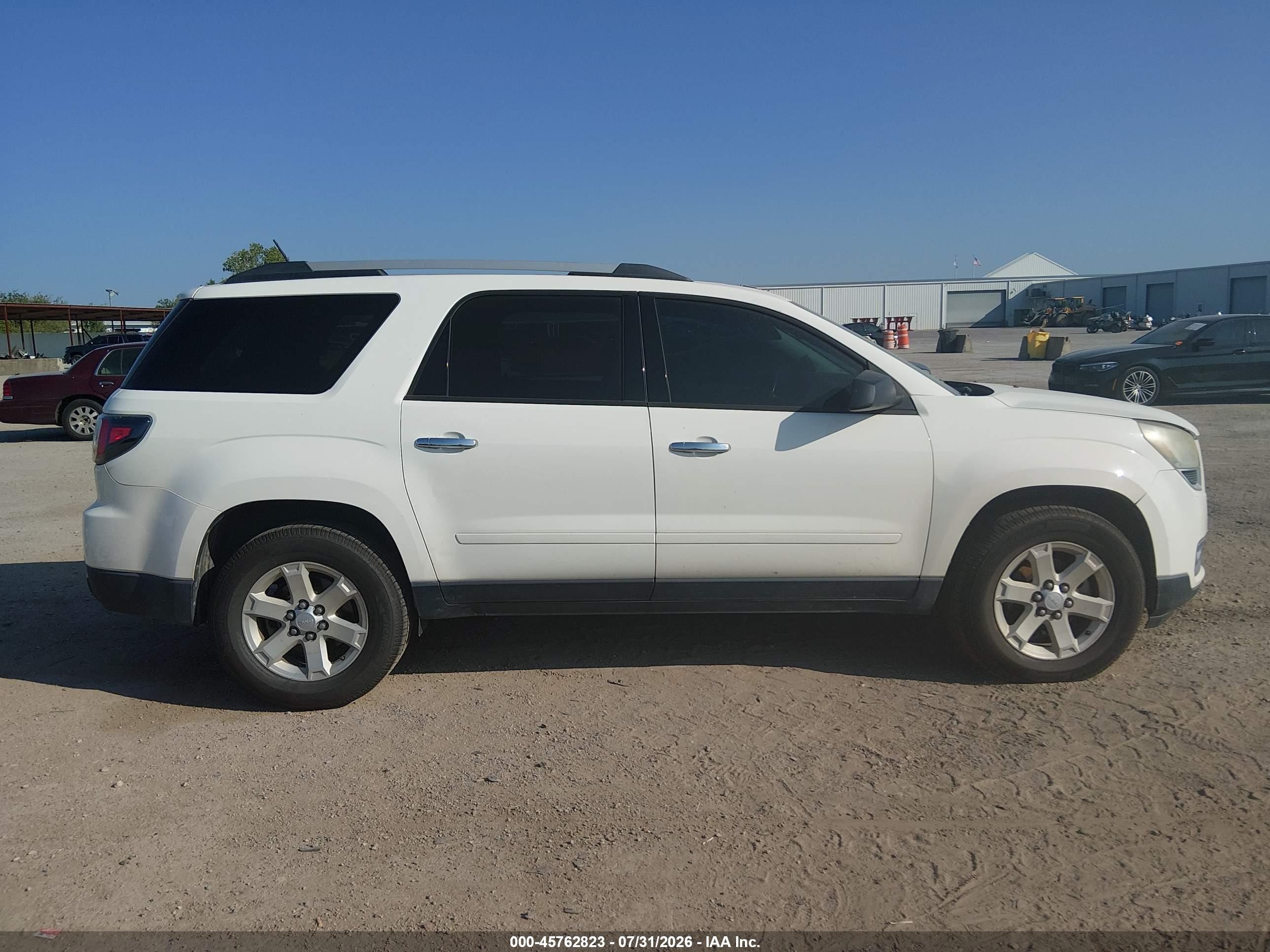 2015 Gmc Acadia Sle-2 Белый vin: 1GKKRPKD0FJ289301