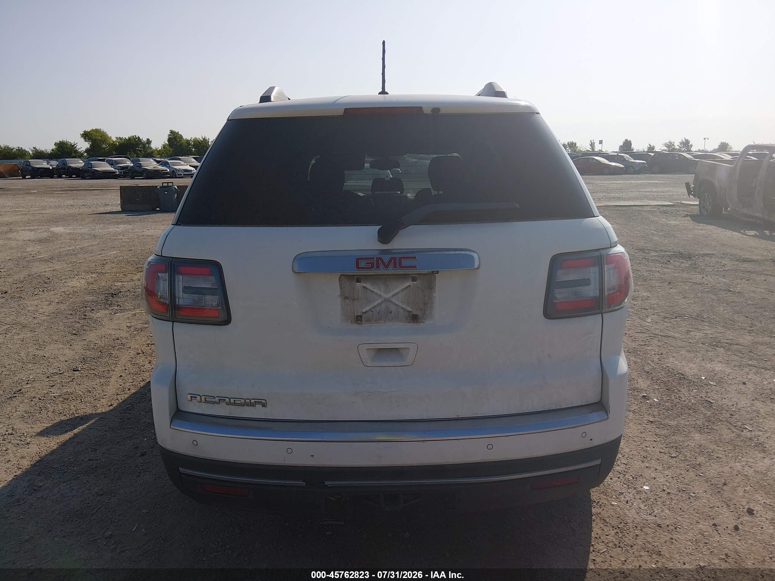 2015 Gmc Acadia Sle-2 Белый vin: 1GKKRPKD0FJ289301