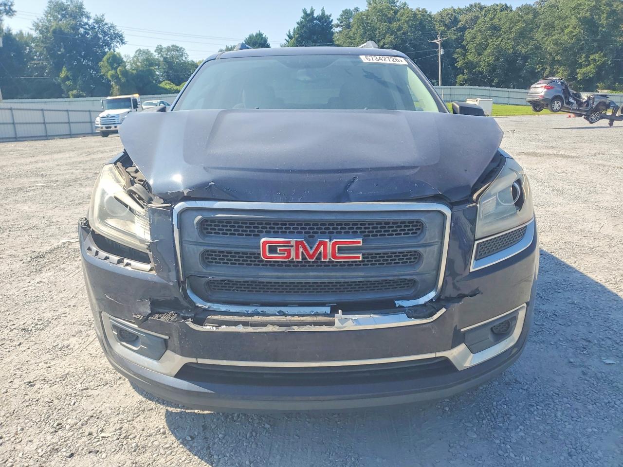 2016 Gmc Acadia Sle Black vin: 1GKKRPKD0GJ278087