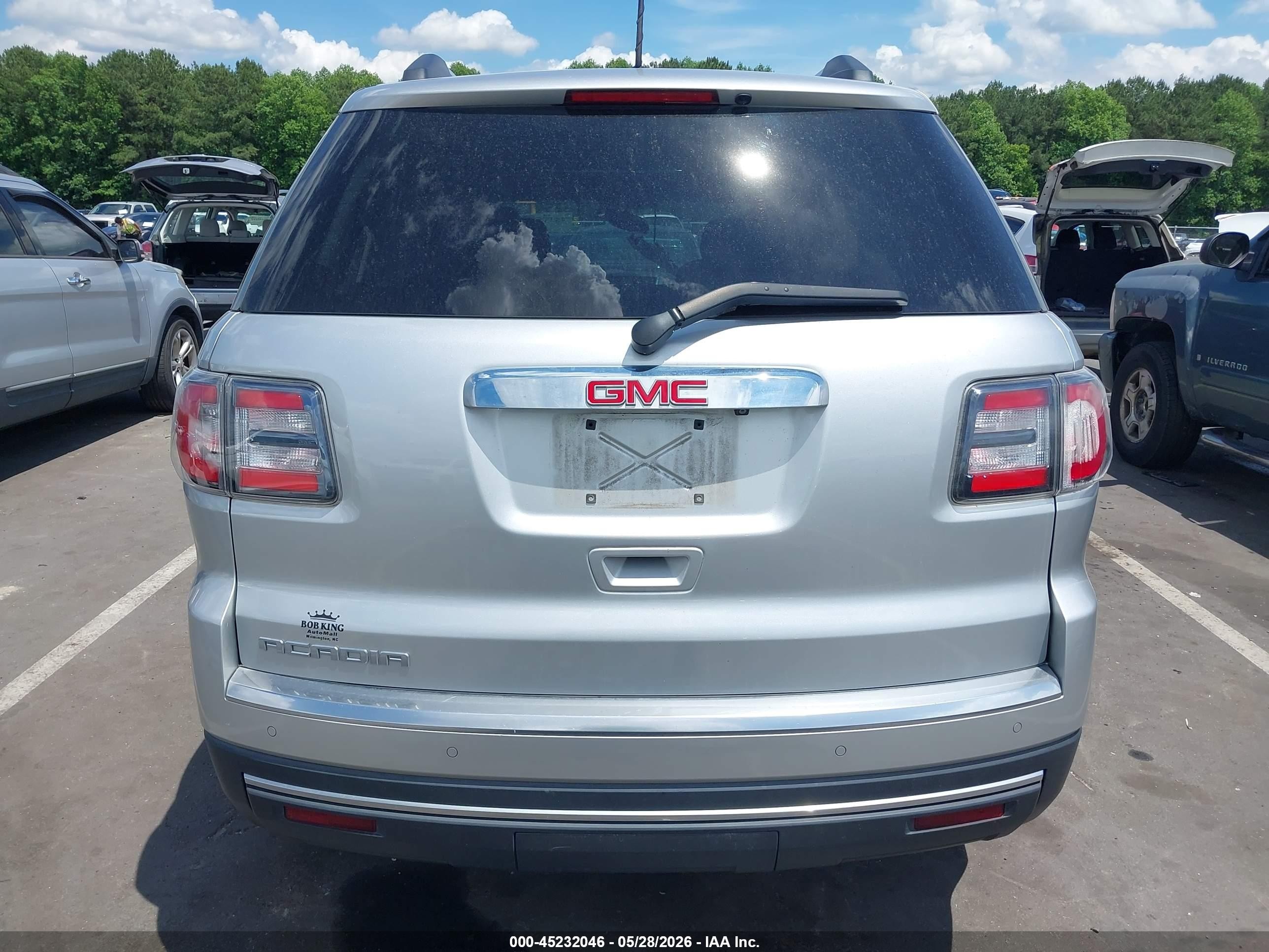 2014 Gmc Acadia Sle-2 Silver vin: 1GKKRPKD1EJ274319
