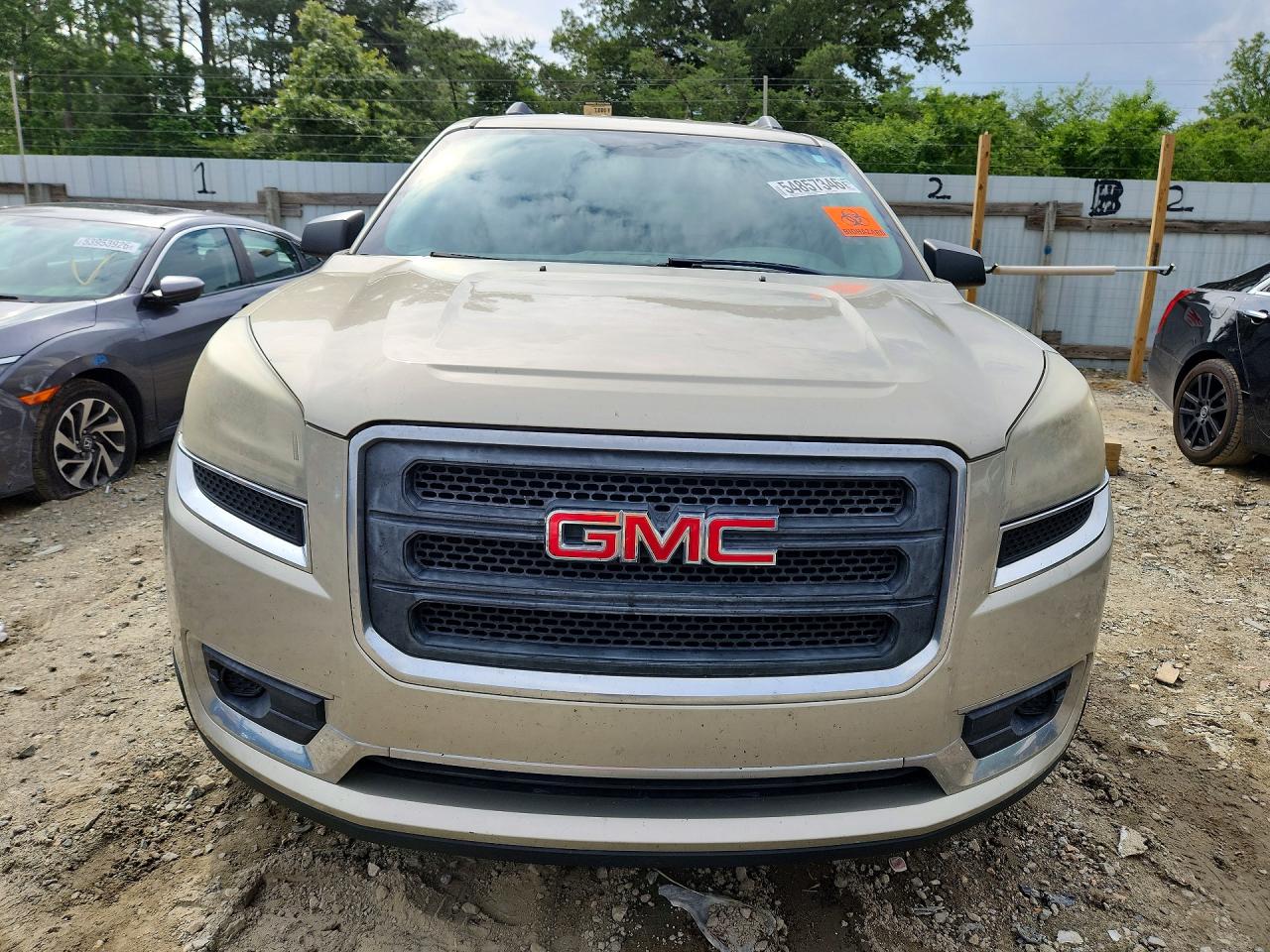 2014 Gmc Acadia Sle Gold vin: 1GKKRPKD1EJ287698