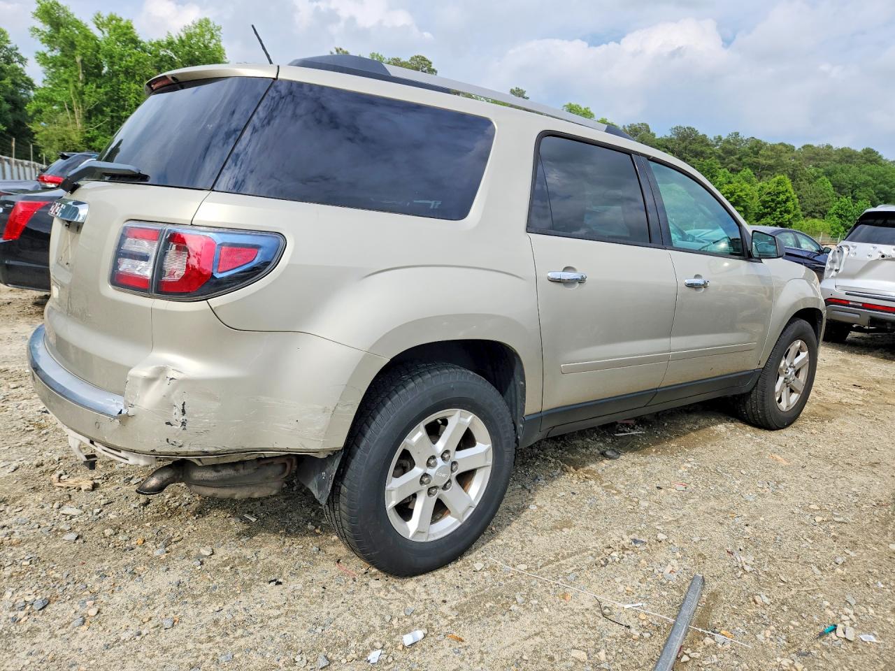 2014 Gmc Acadia Sle Gold vin: 1GKKRPKD1EJ287698