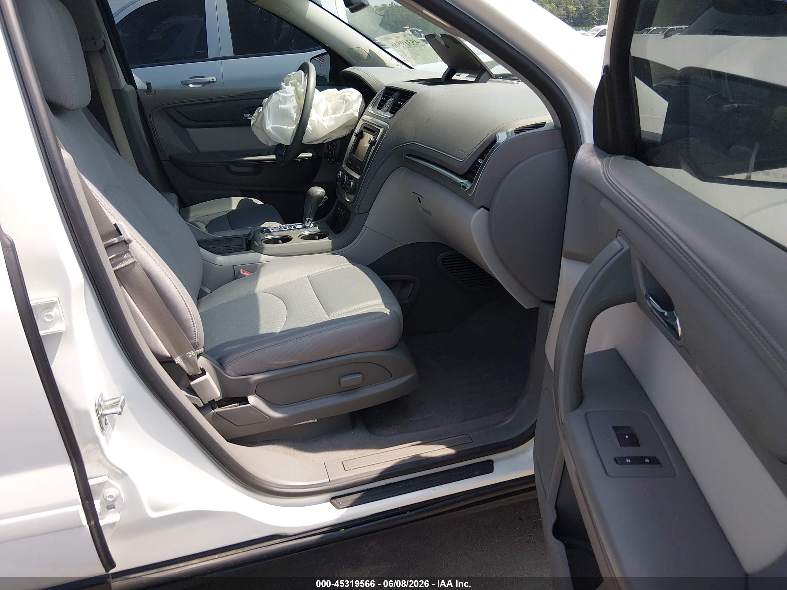 2015 Gmc Acadia Sle-2 White vin: 1GKKRPKD1FJ190843