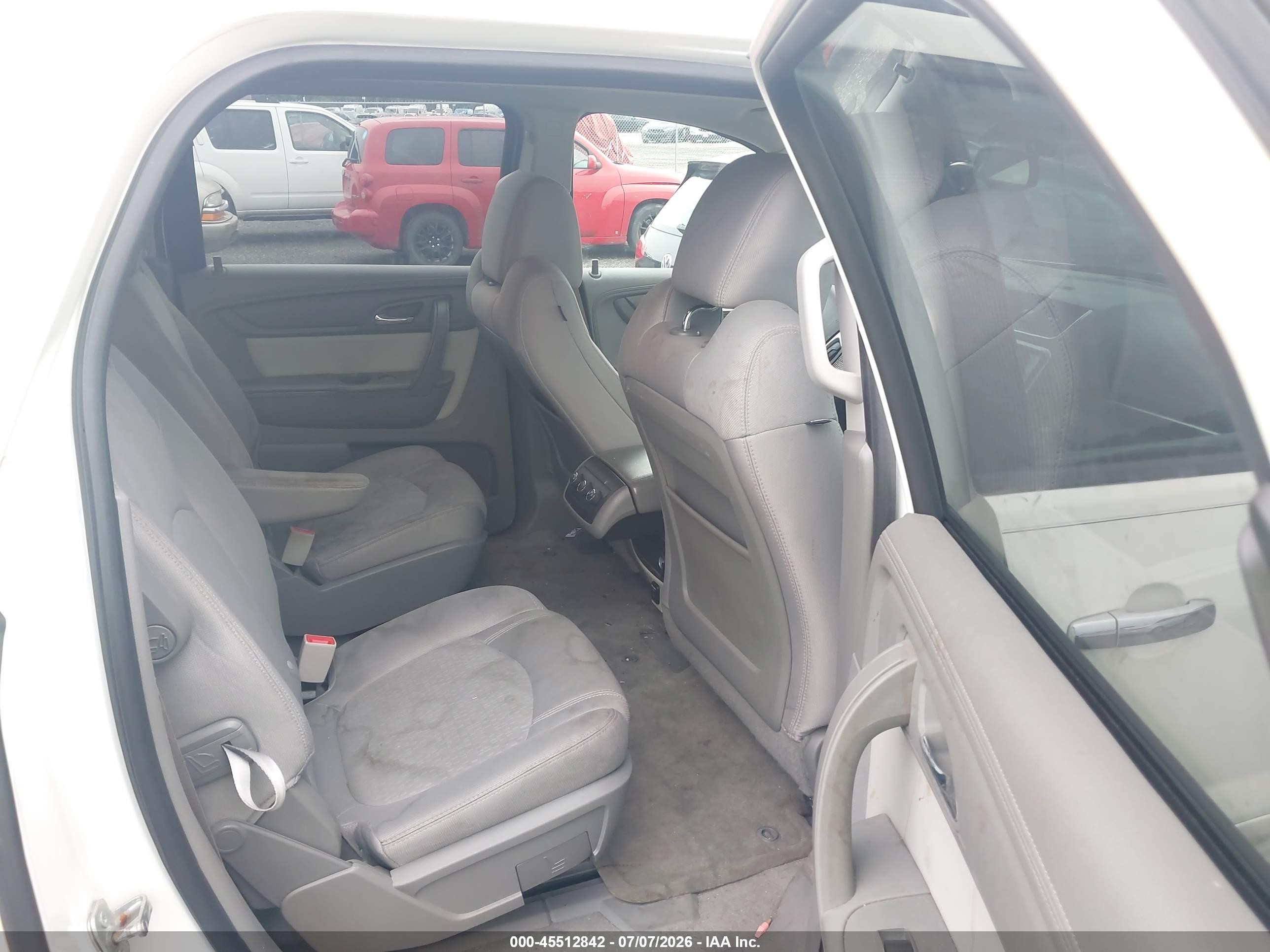 2015 Gmc Acadia Sle-2 White vin: 1GKKRPKD1FJ222500