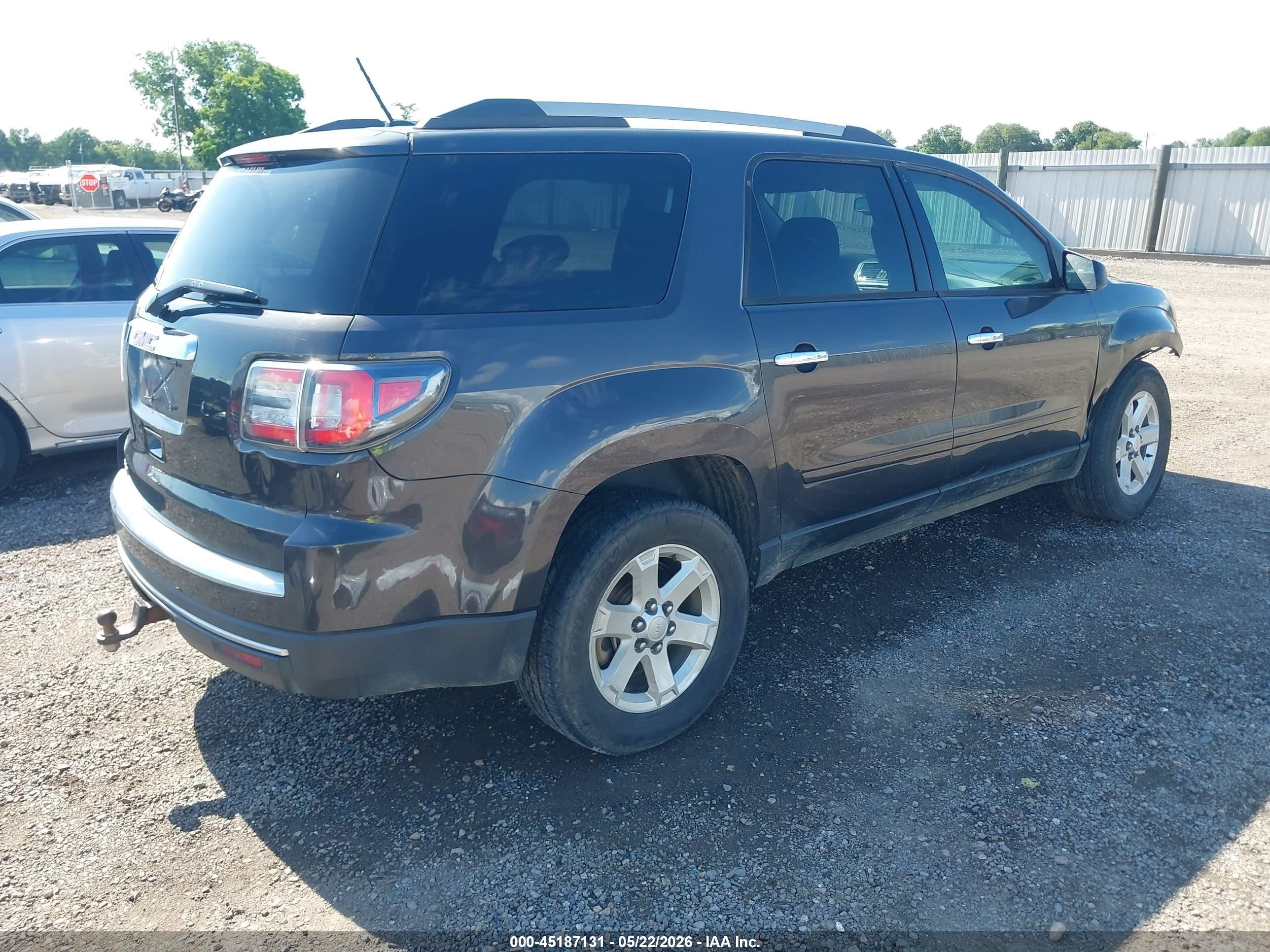 2015 Gmc Acadia Sle-2 Gray vin: 1GKKRPKD1FJ247994