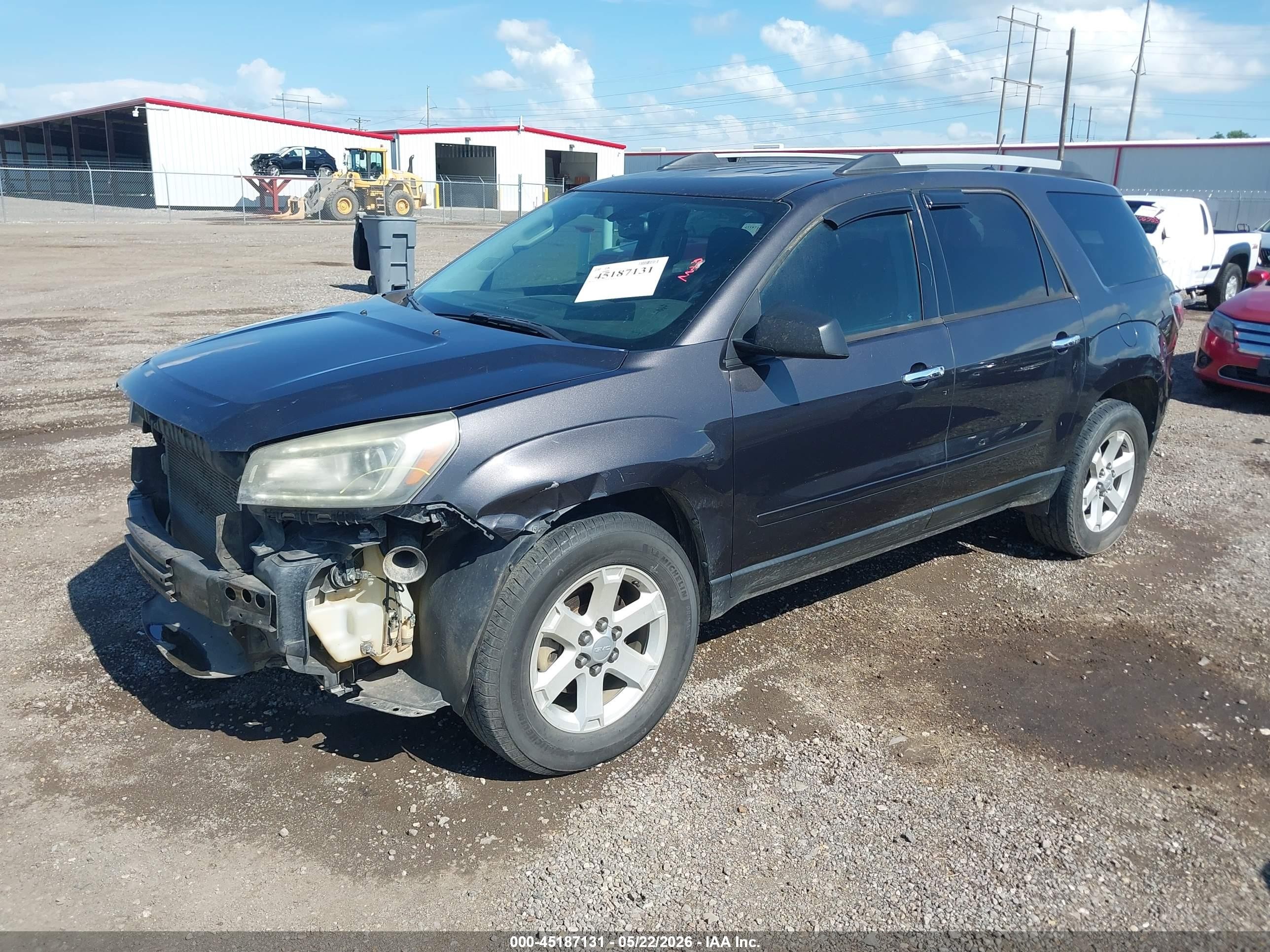 2015 Gmc Acadia Sle-2 Gray vin: 1GKKRPKD1FJ247994