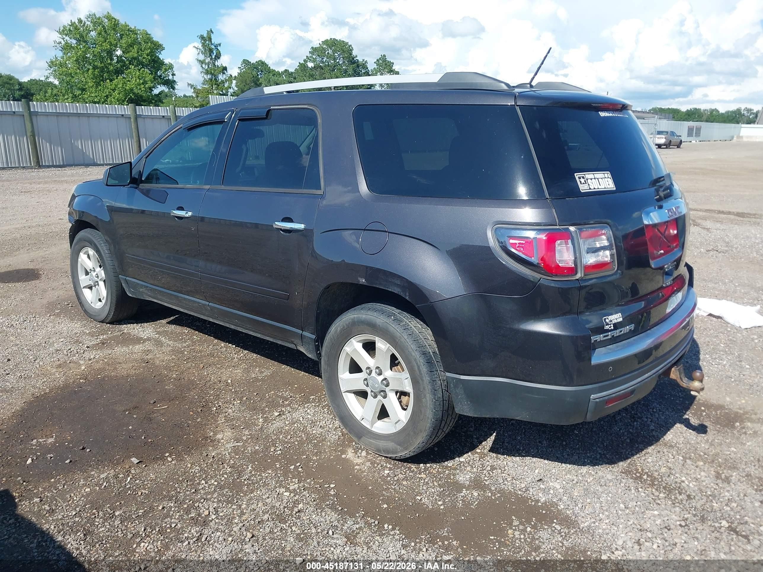 2015 Gmc Acadia Sle-2 Gray vin: 1GKKRPKD1FJ247994