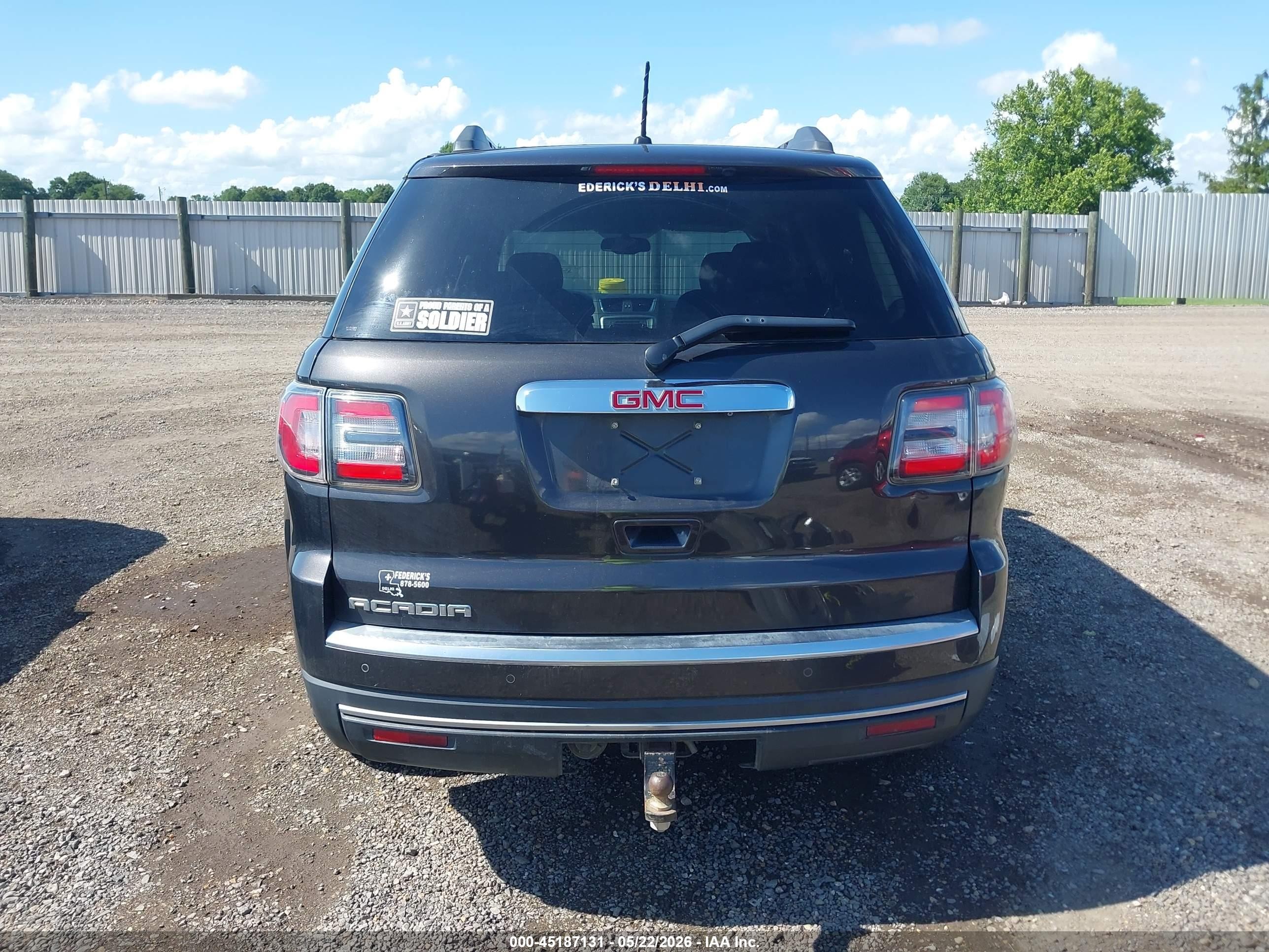 2015 Gmc Acadia Sle-2 Gray vin: 1GKKRPKD1FJ247994