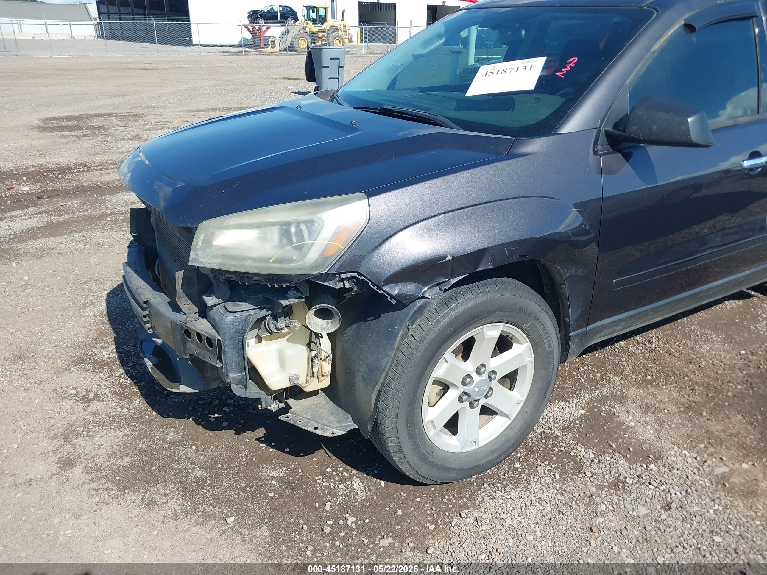 2015 Gmc Acadia Sle-2 Gray vin: 1GKKRPKD1FJ247994