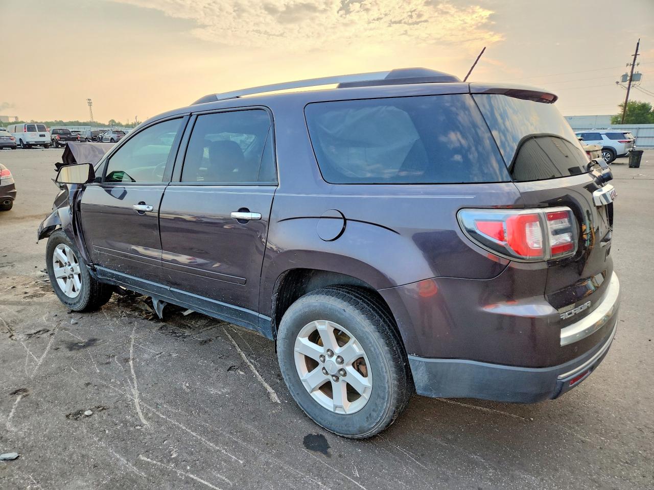 2015 Gmc Acadia Sle Charcoal vin: 1GKKRPKD1FJ317056