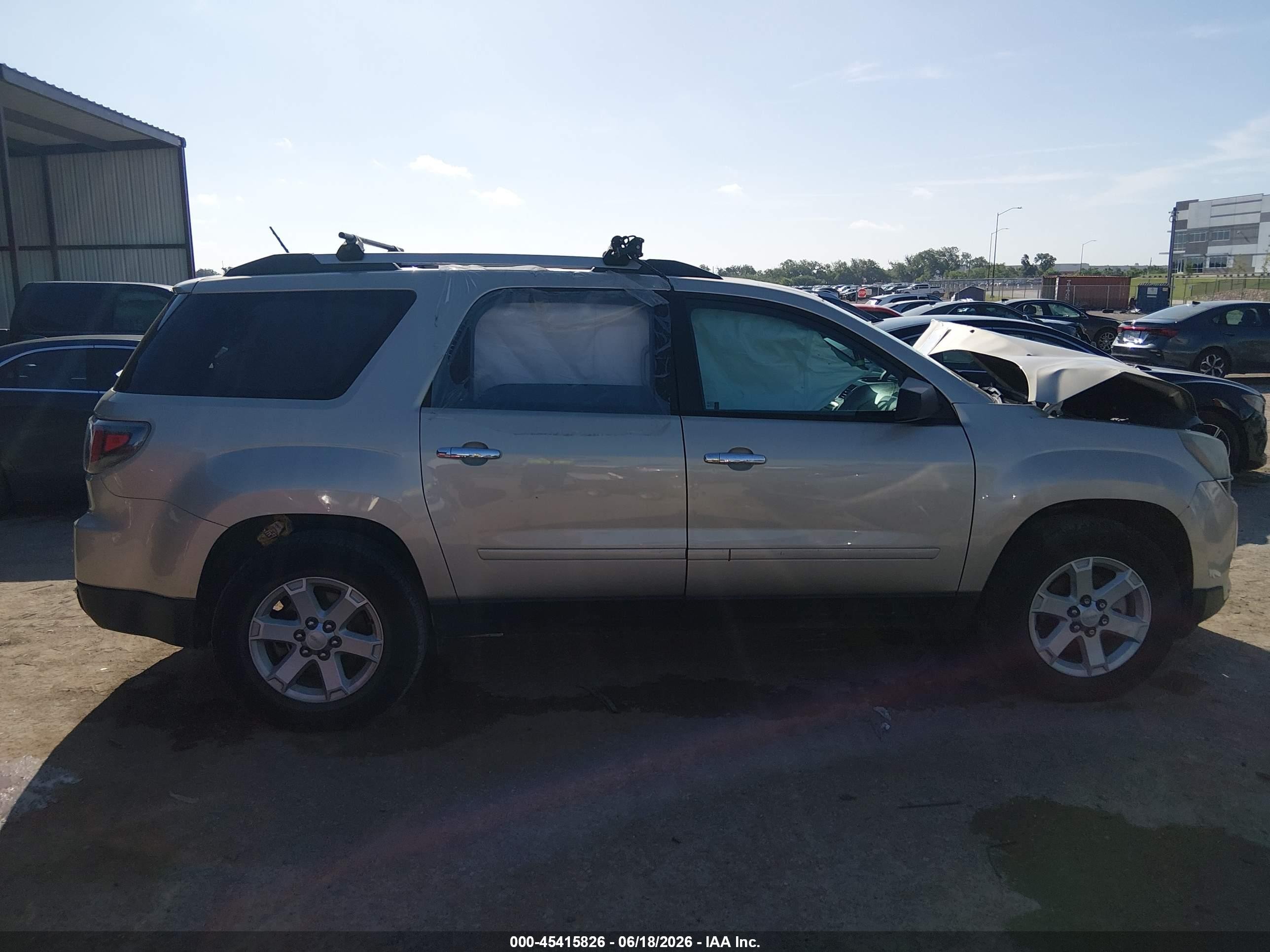 2015 Gmc Acadia Sle-2 Gold vin: 1GKKRPKD1FJ333872