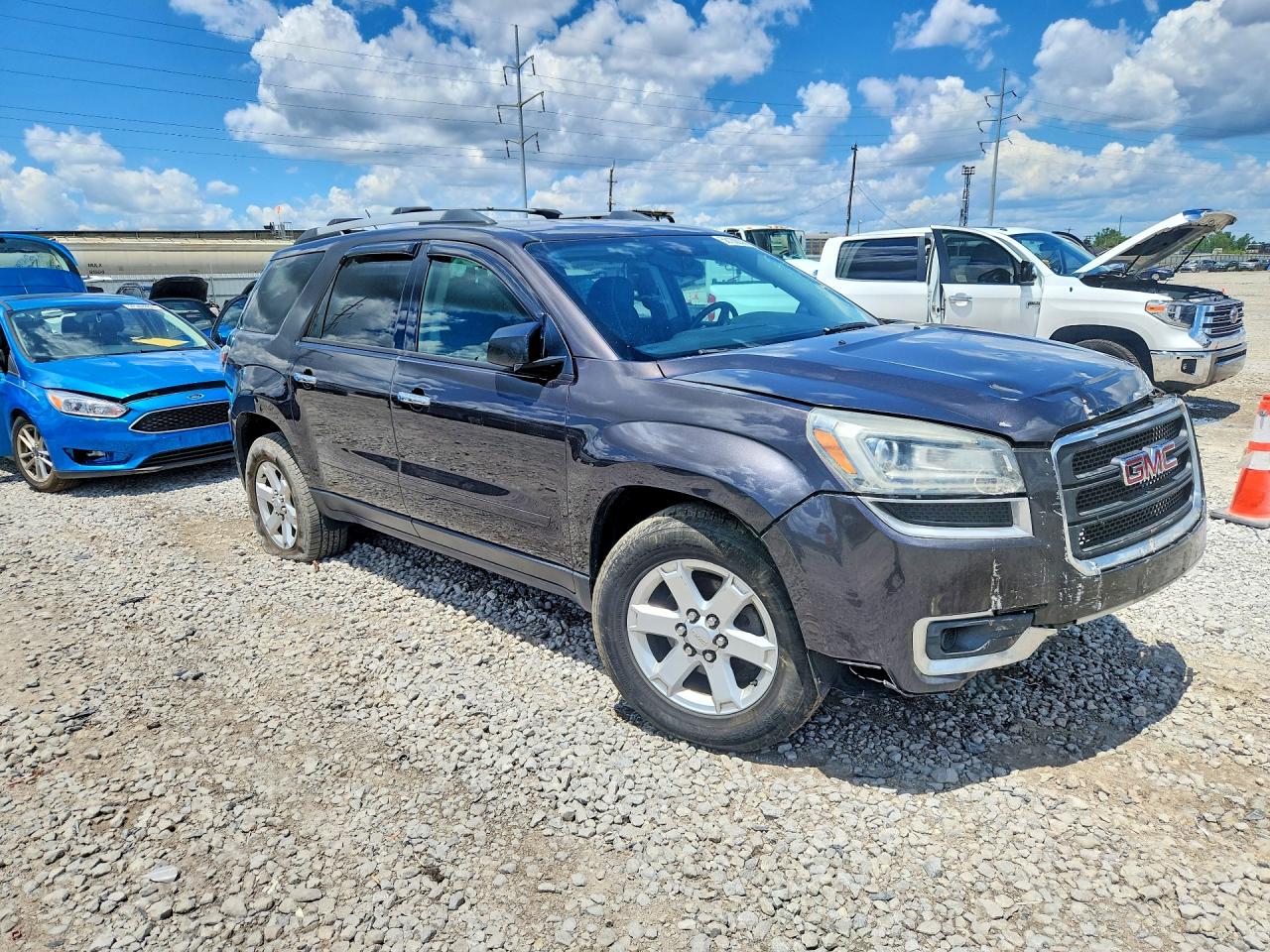 2013 Gmc Acadia Sle Black vin: 1GKKRPKD2DJ143432