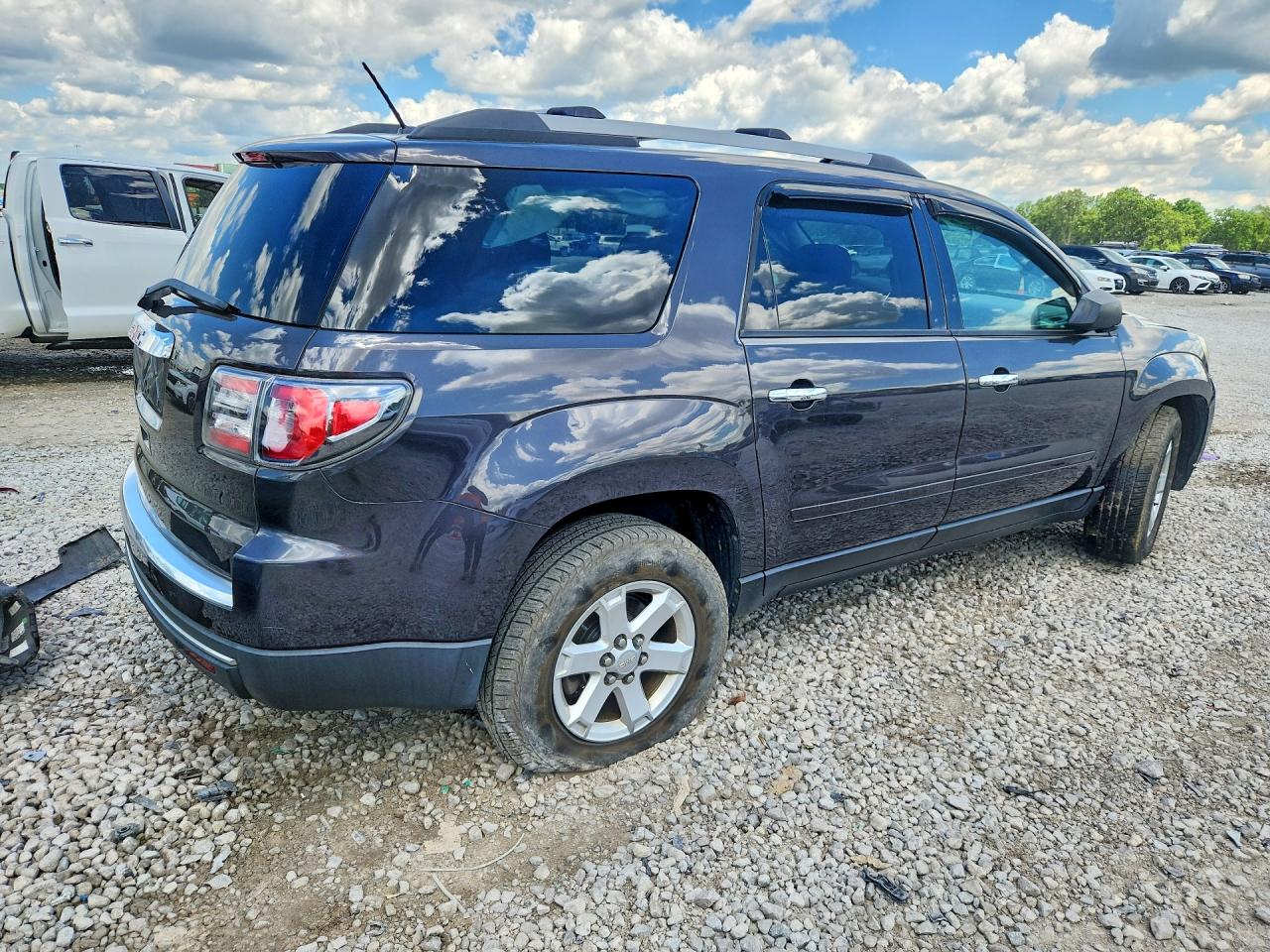 2013 Gmc Acadia Sle Black vin: 1GKKRPKD2DJ143432