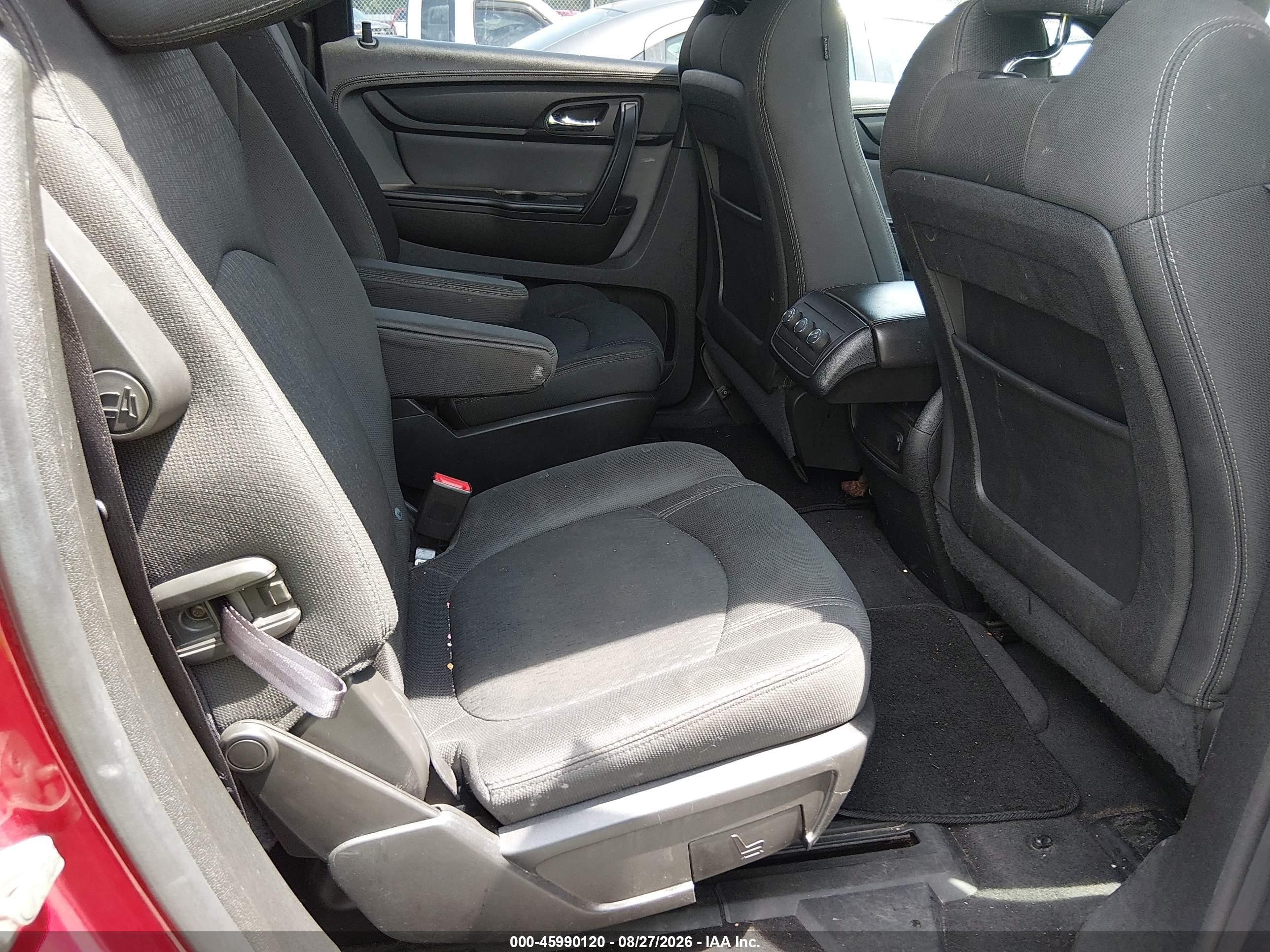 2013 Gmc Acadia Sle-2 Burgundy vin: 1GKKRPKD2DJ182926