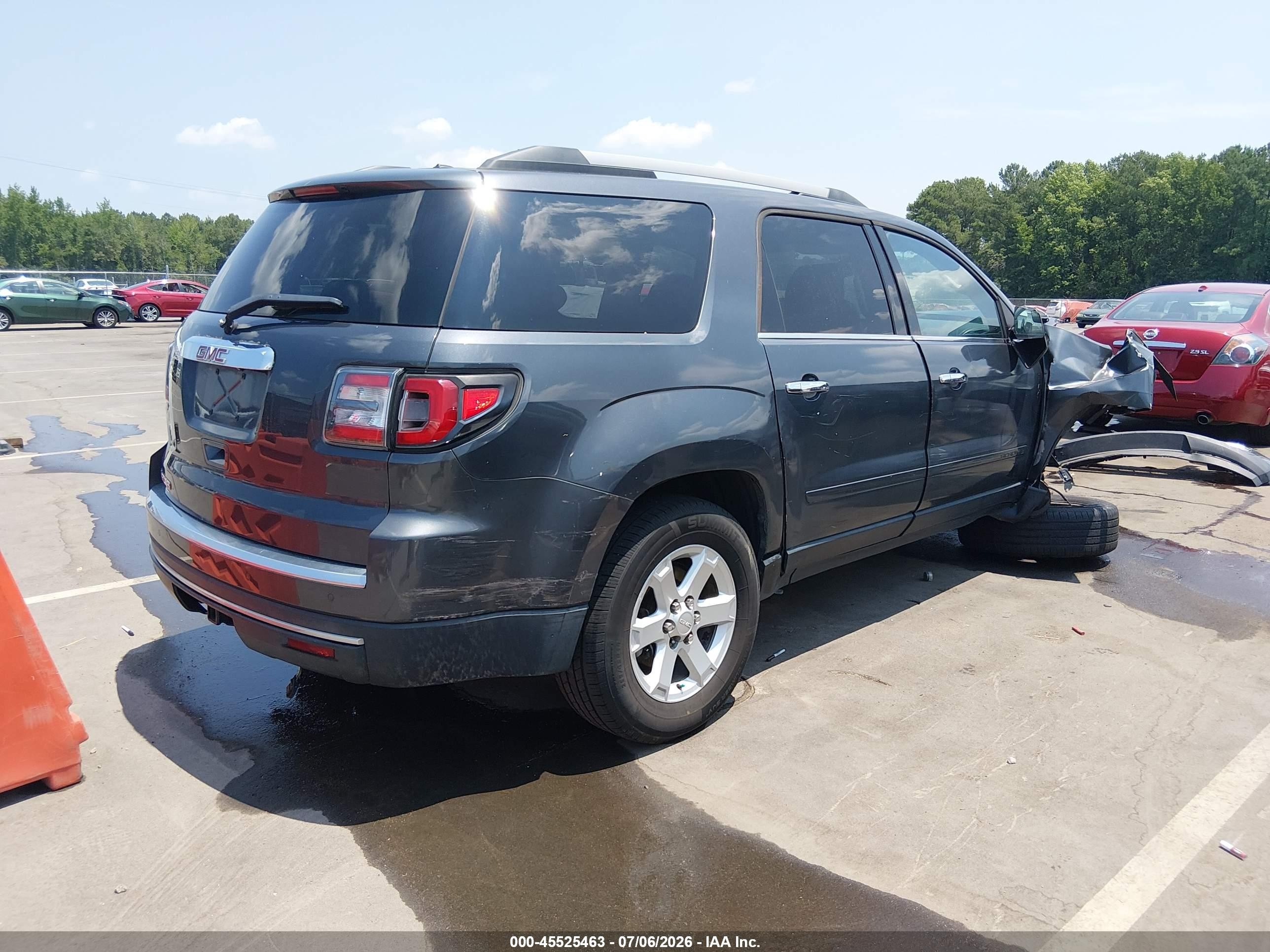 2013 Gmc Acadia Sle-2 Gray vin: 1GKKRPKD2DJ249802