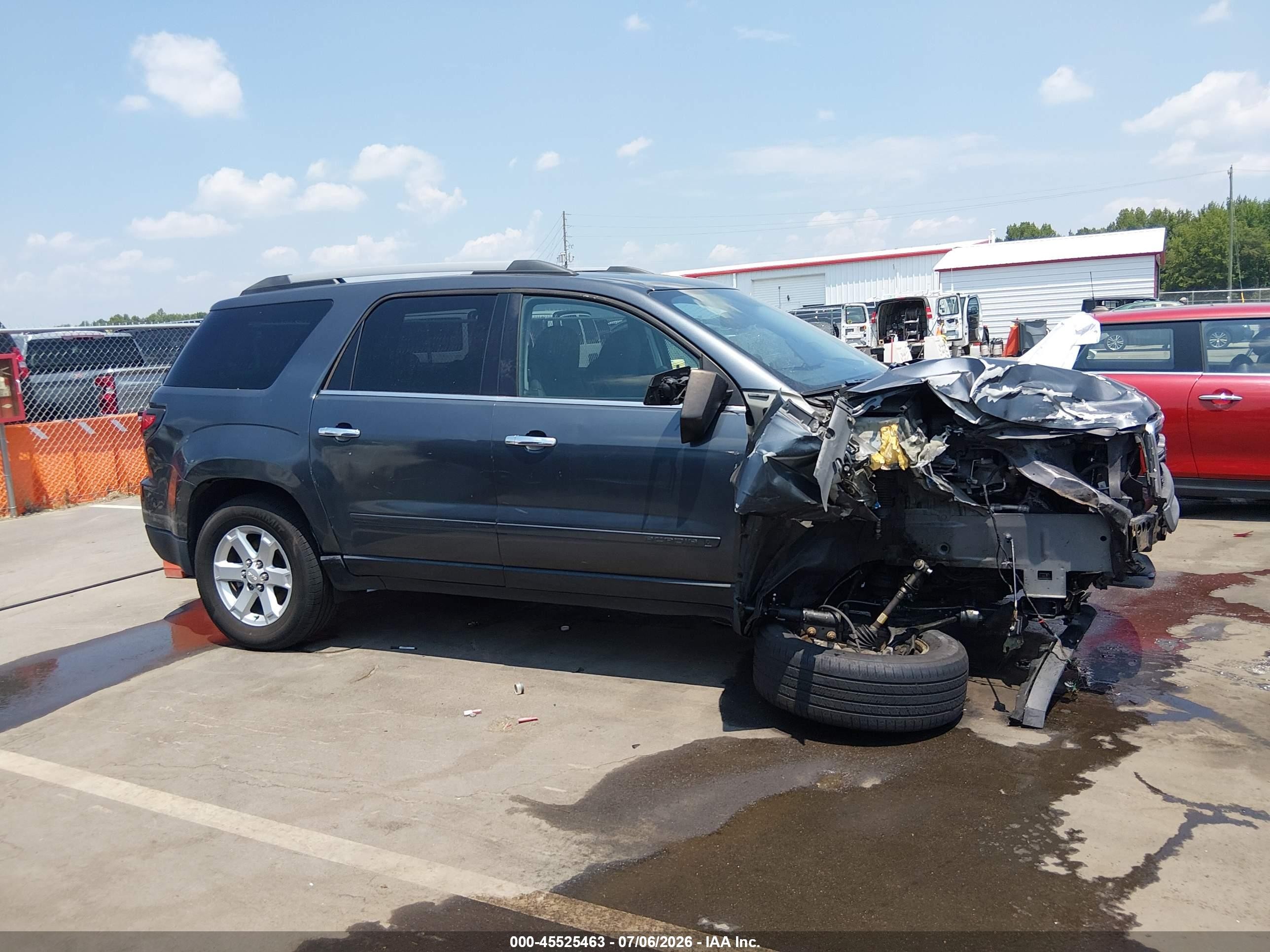 2013 Gmc Acadia Sle-2 Gray vin: 1GKKRPKD2DJ249802